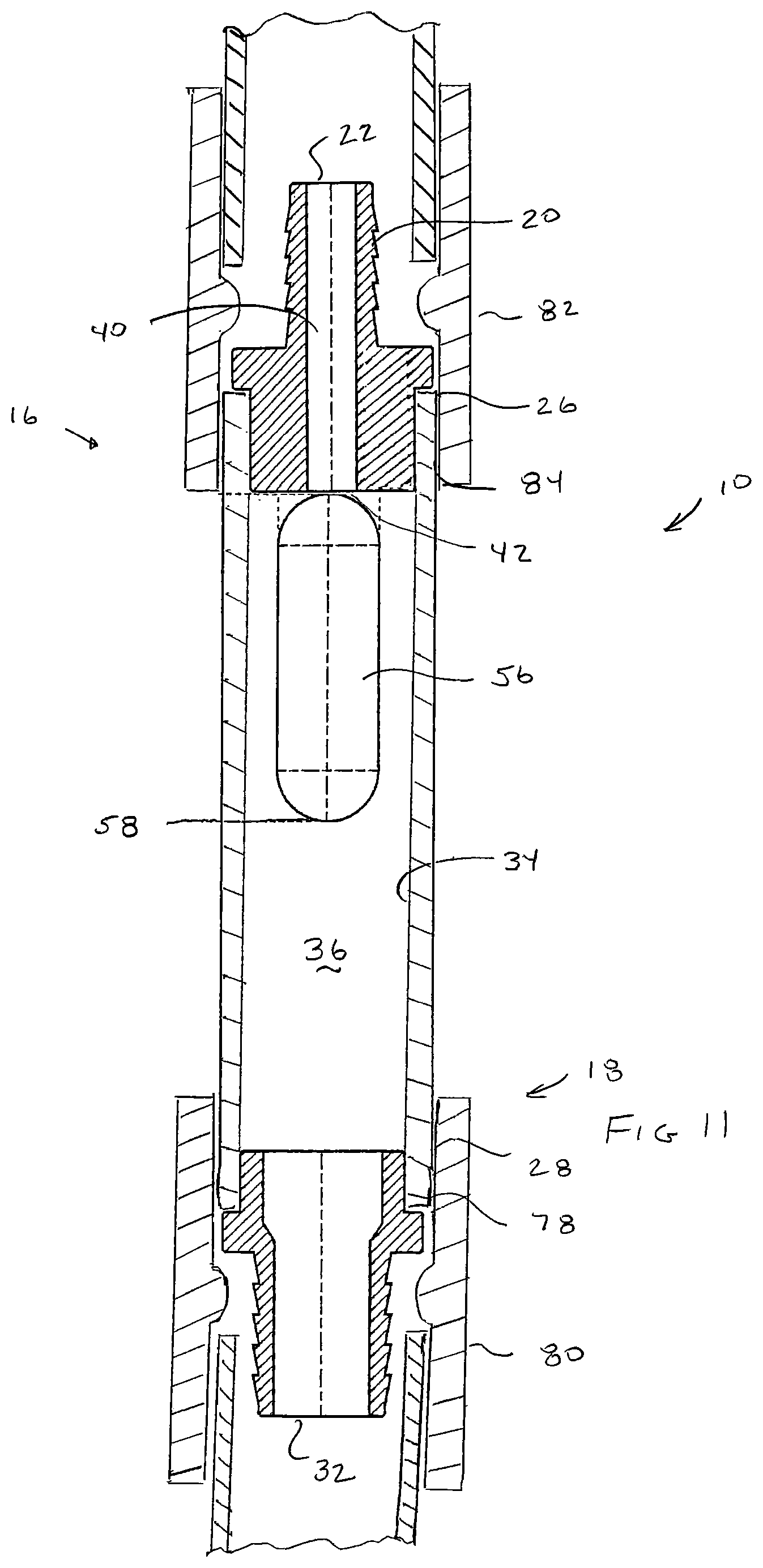 Patent US12305375 Figure 8 – Anti-backflow plumbing fitting