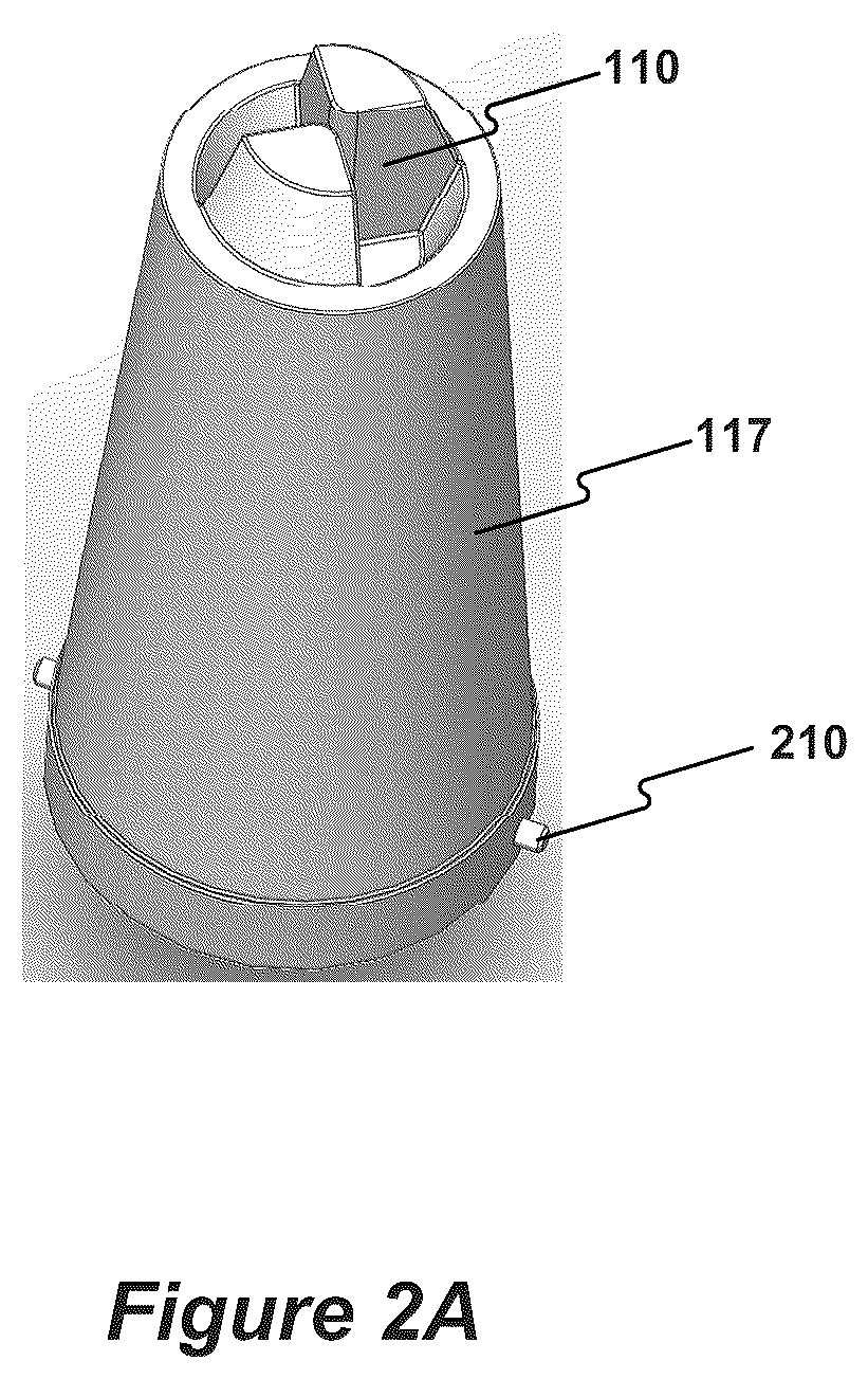 Patent US12305380 Figure 6 – Stormwater management crate assembly with tapered columns and arched side panels