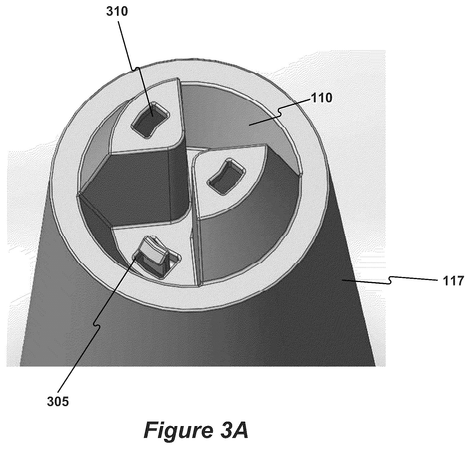 Patent US12305380 Figure 12 – Stormwater management crate assembly with tapered columns and arched side panels