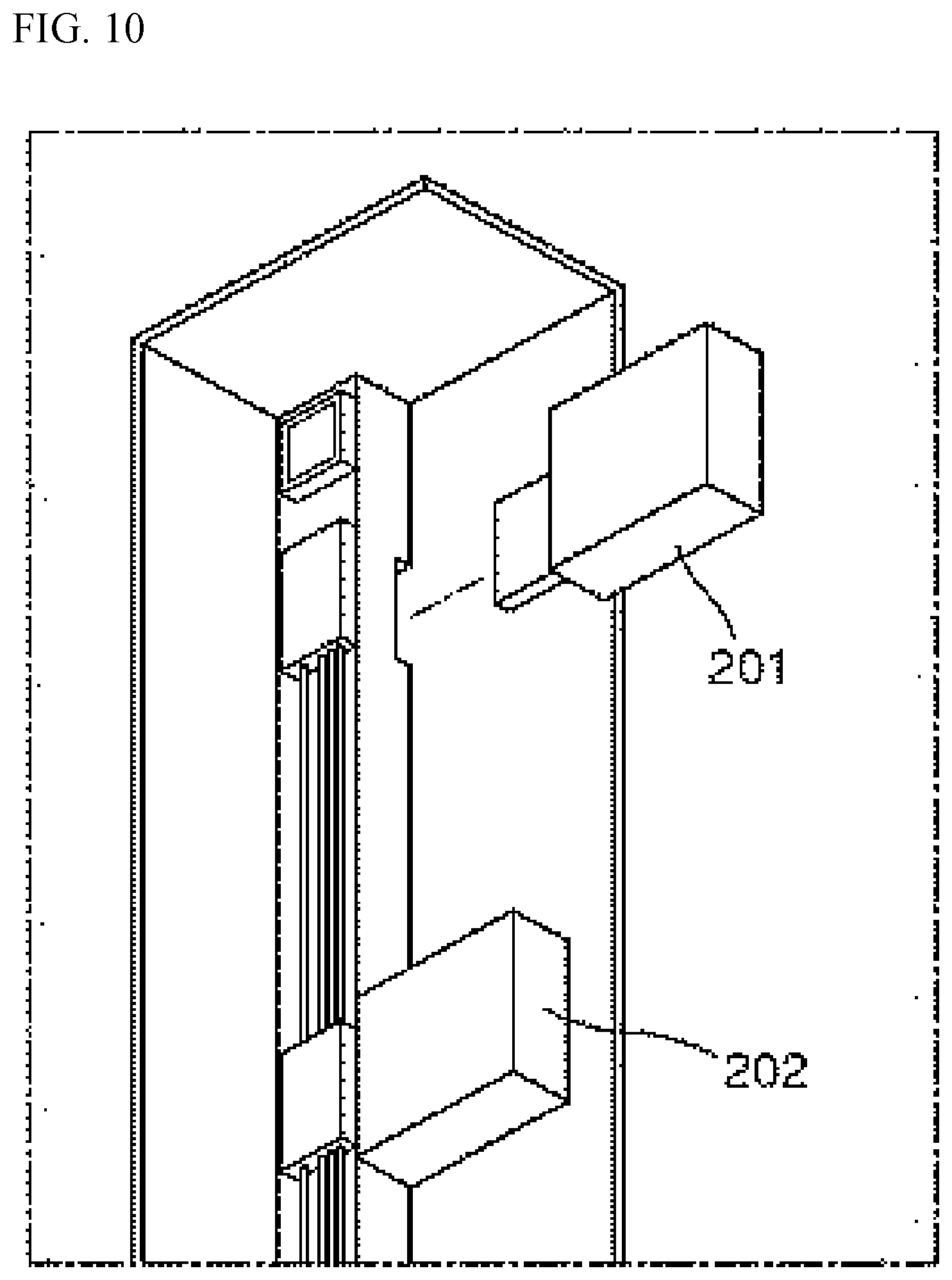 Patent US12305382 Figure 11 – Prefabricated modular unit assembly