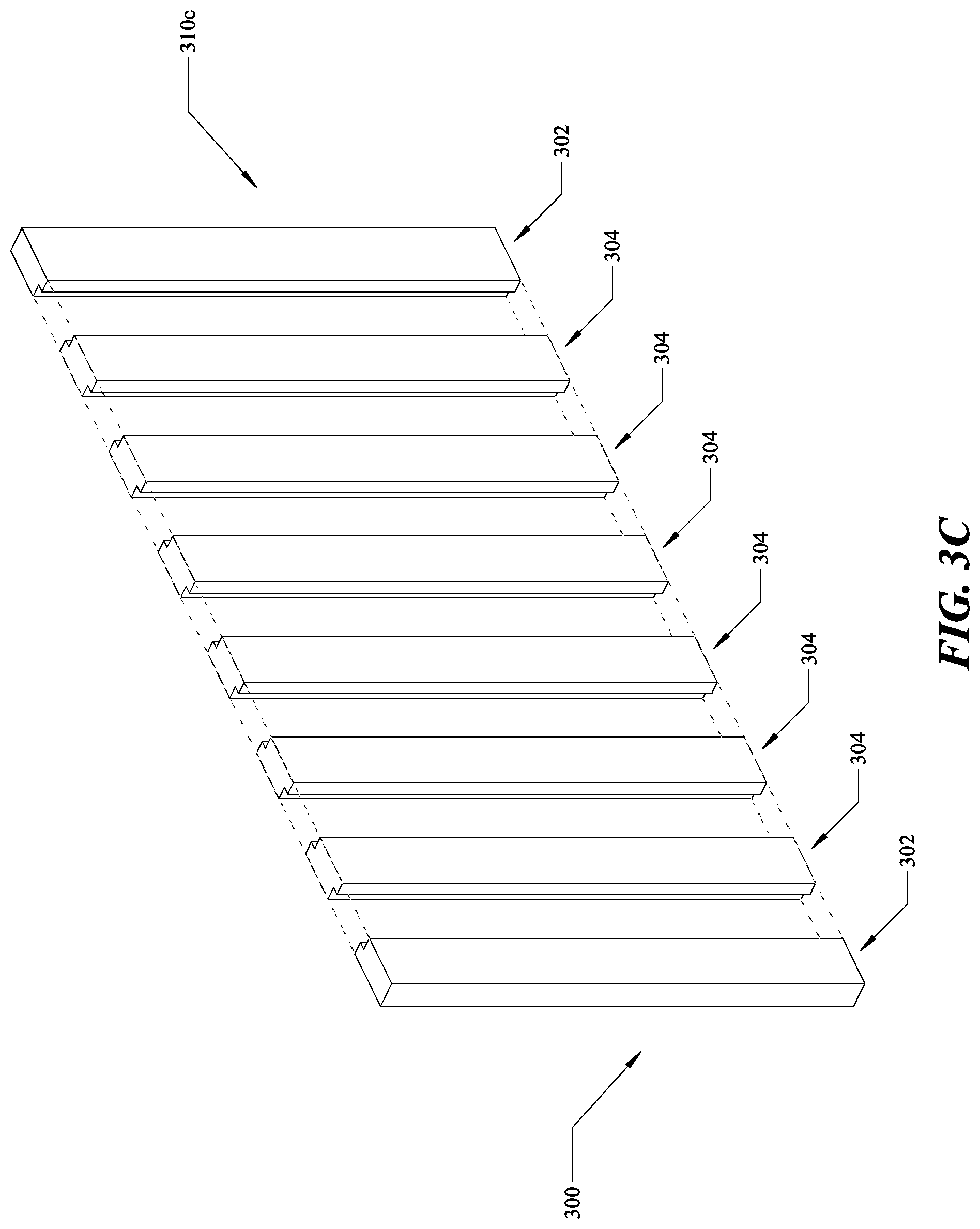 Patent US12305383 Figure 8 – Modular building system