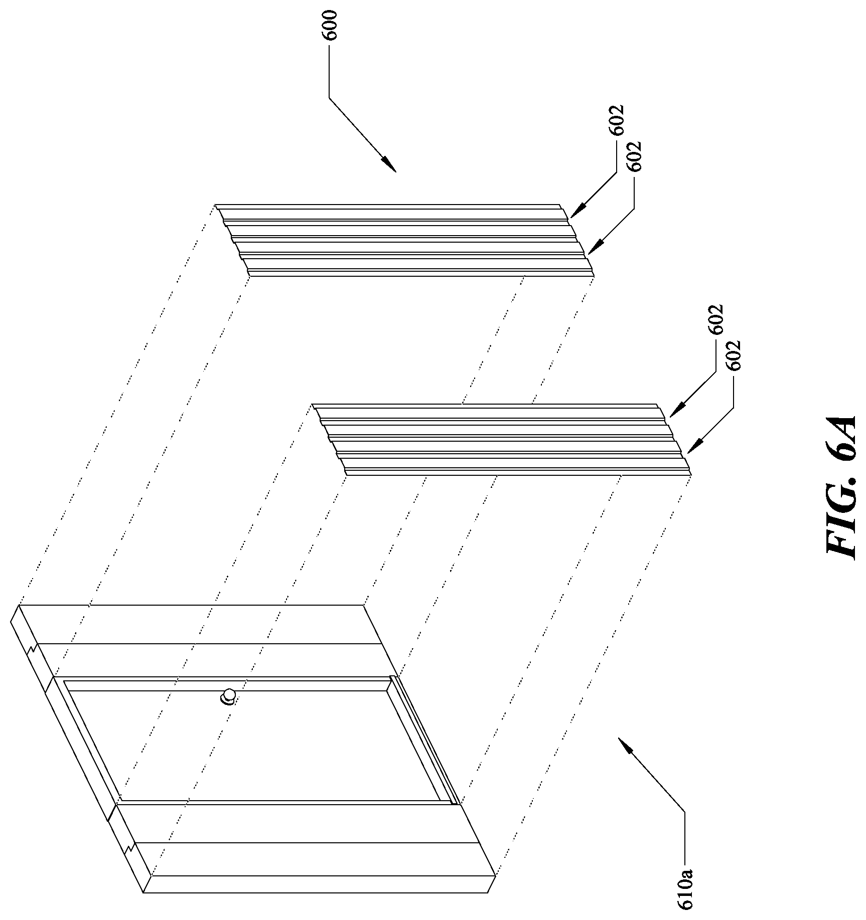 Patent US12305383 Figure 12 – Modular building system