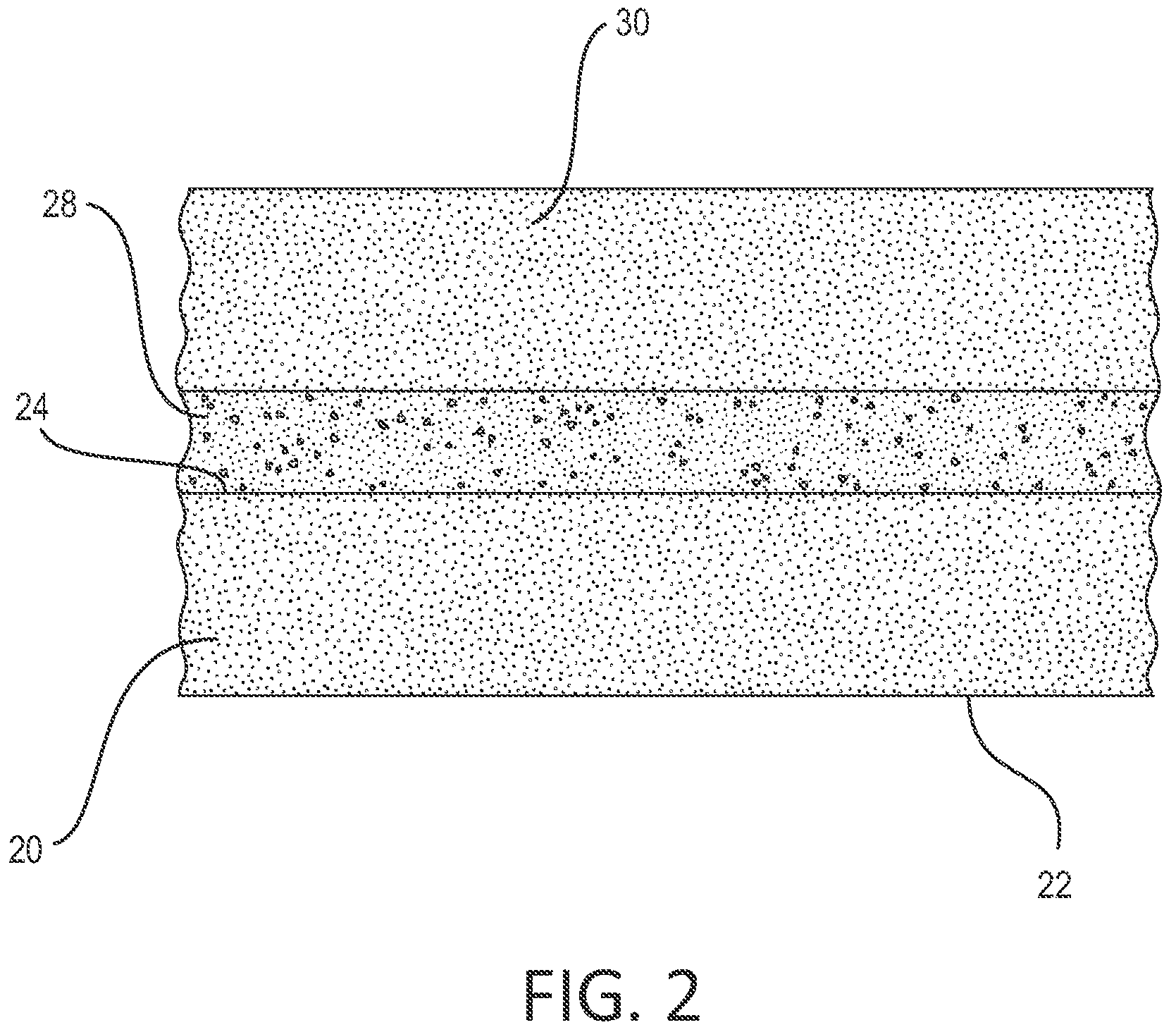 Patent US12305386 Figure 2 – Constrained layer floor and wall damping systems using high-density reinforced cement panels