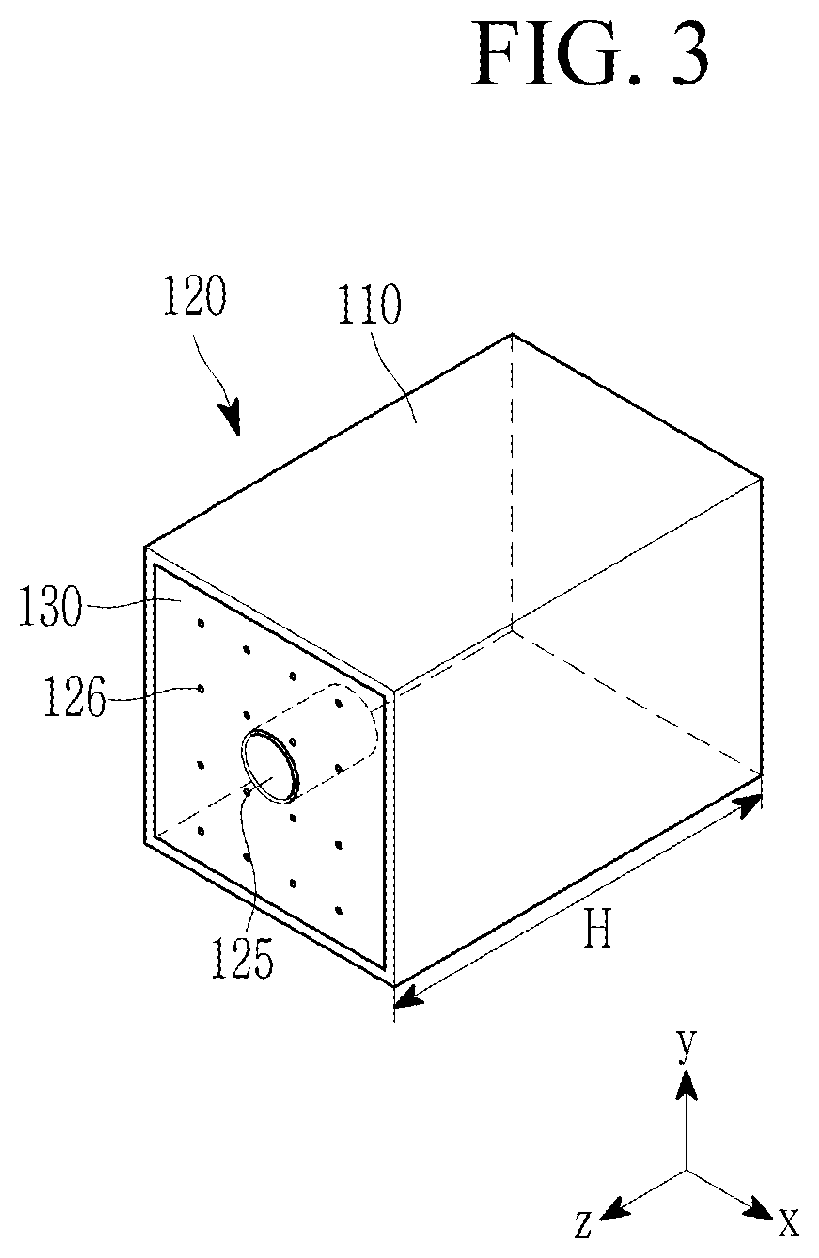 Patent US12305387 Figure 3 – Sound absorbing device