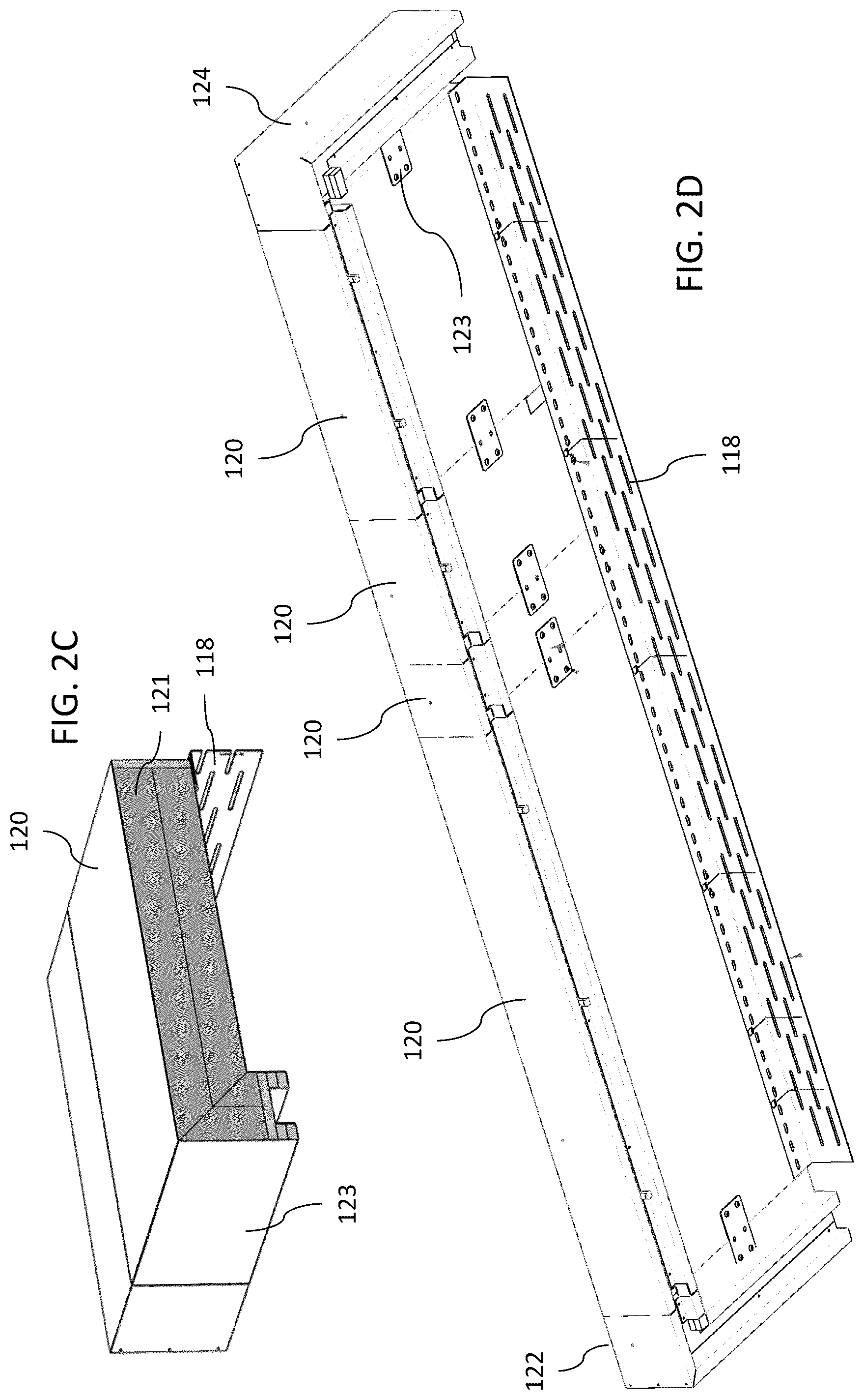 Patent US12305388 Figure 4 – Cap for a temporary wall system providing fire barrier protection