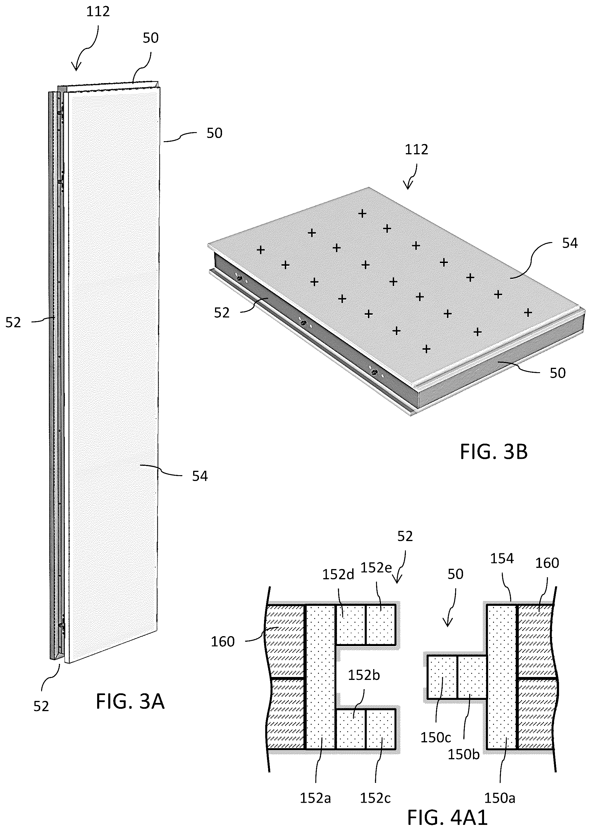 Patent US12305388 Figure 5 – Cap for a temporary wall system providing fire barrier protection