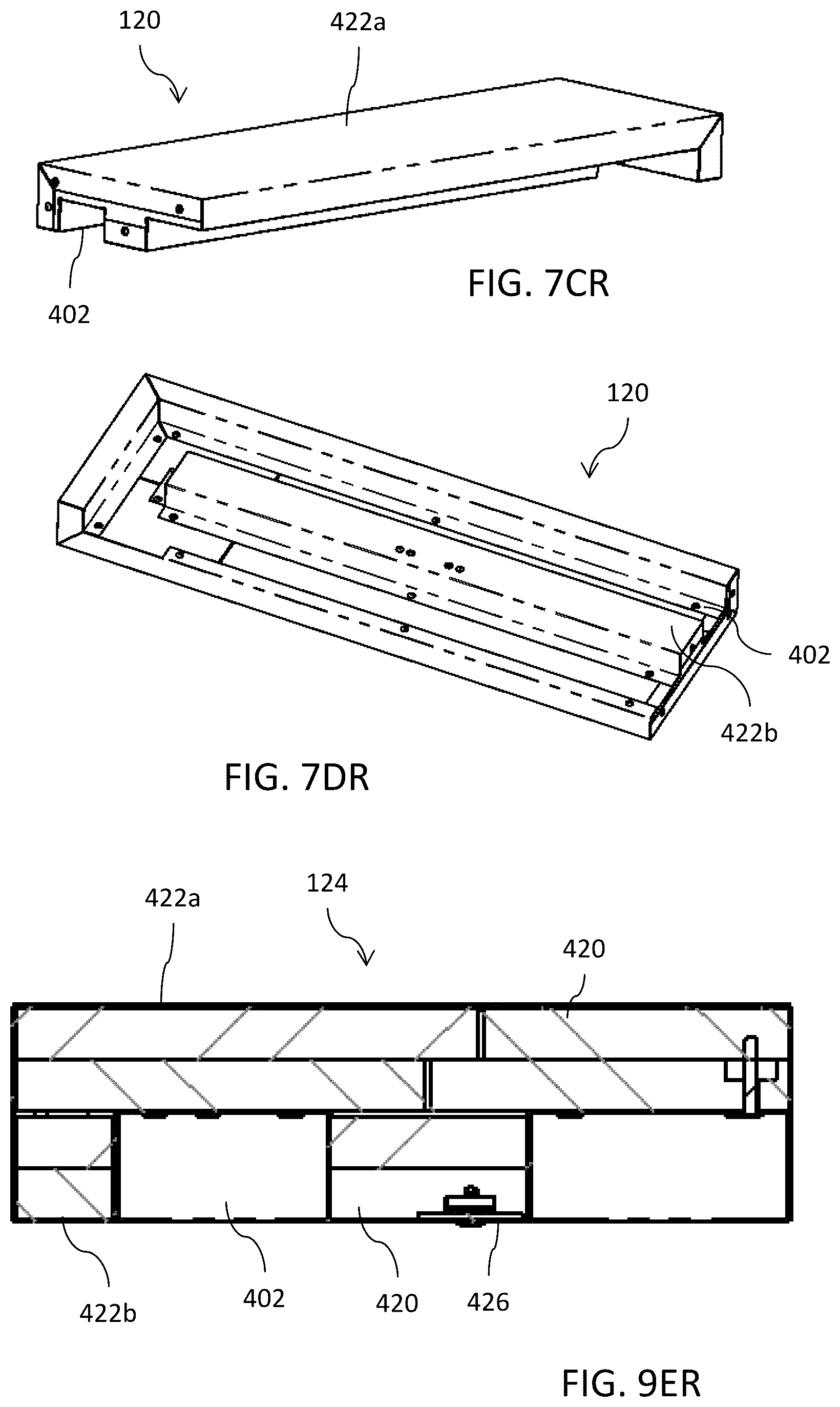 Patent US12305388 Figure 12 – Cap for a temporary wall system providing fire barrier protection