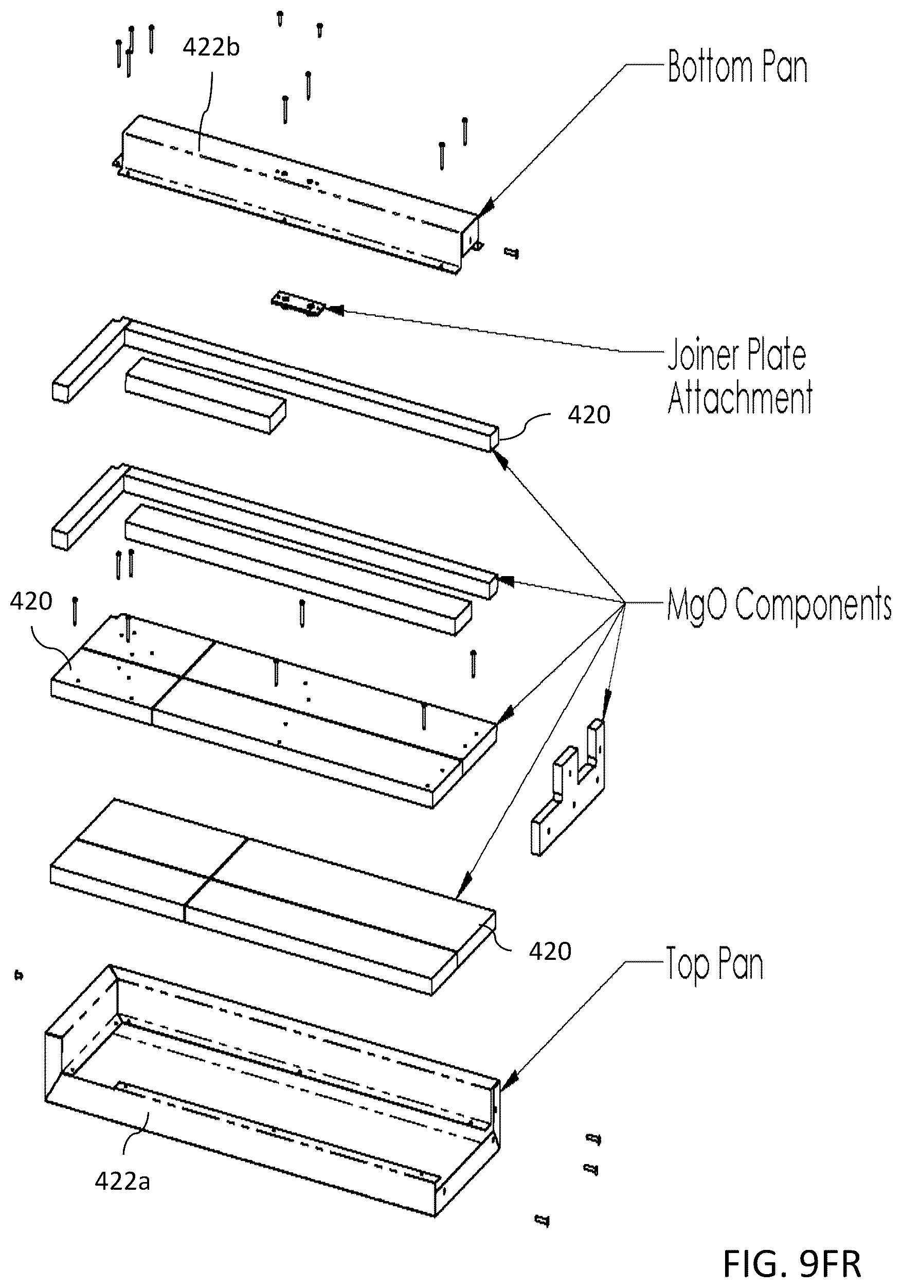 Patent US12305388 Figure 18 – Cap for a temporary wall system providing fire barrier protection
