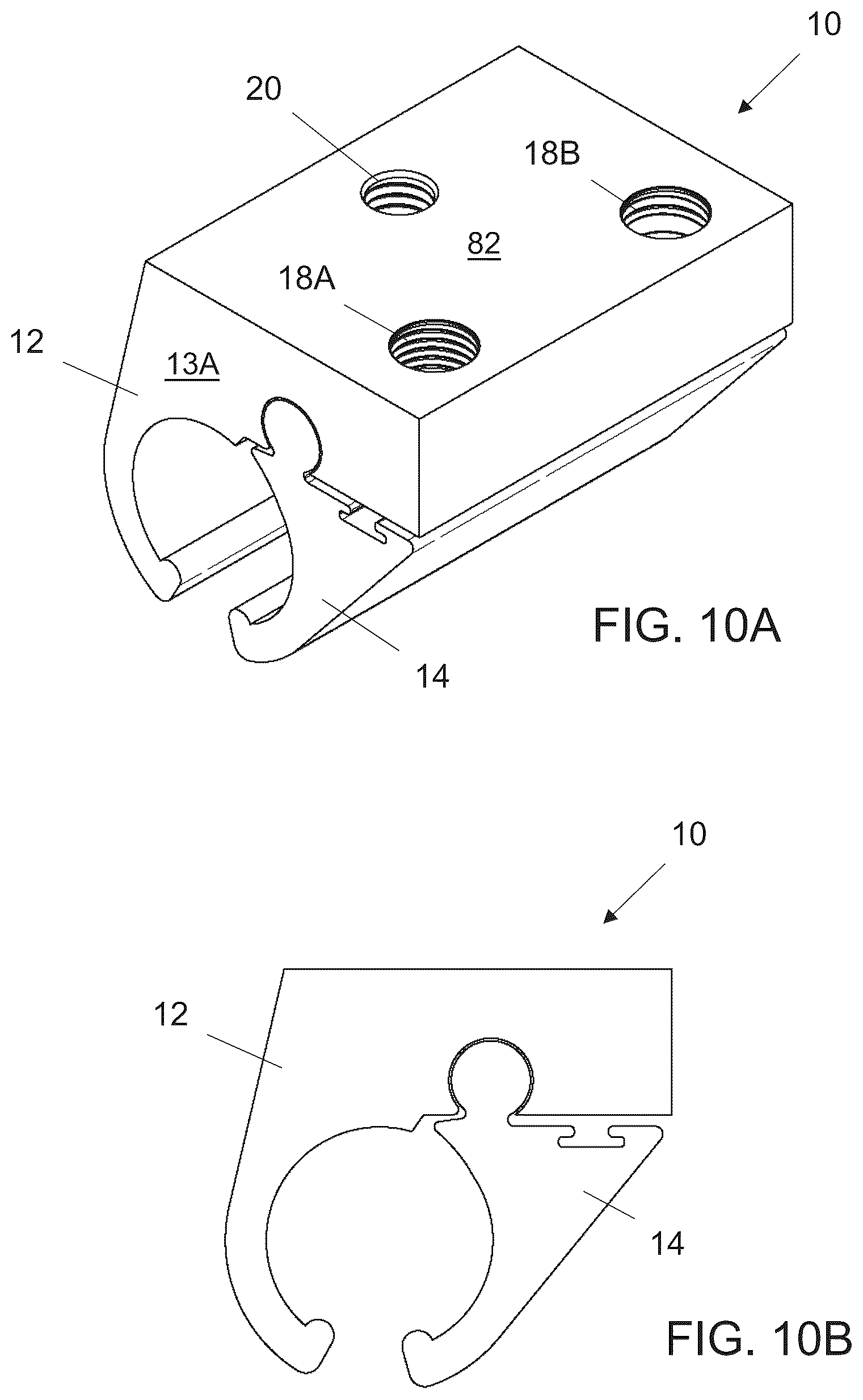 Patent US12305397 Figure 9 – Mounting device for a metal roof