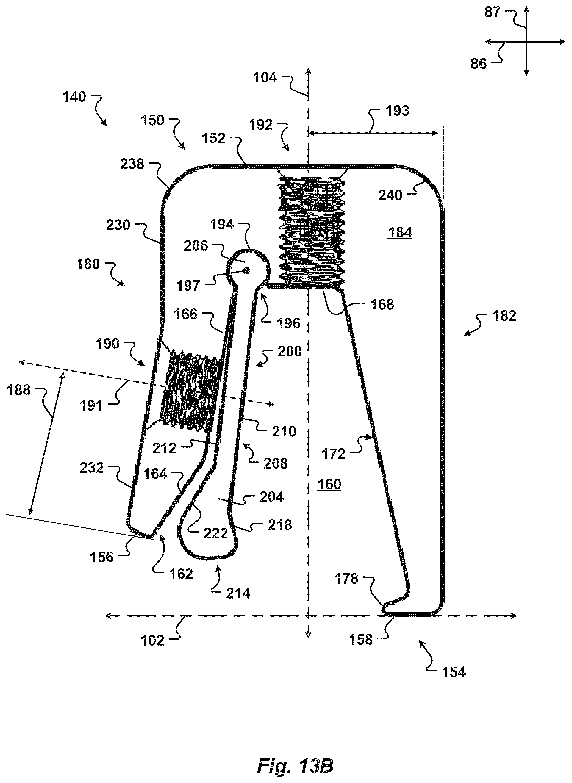 Patent US12305397 Figure 18 – Mounting device for a metal roof