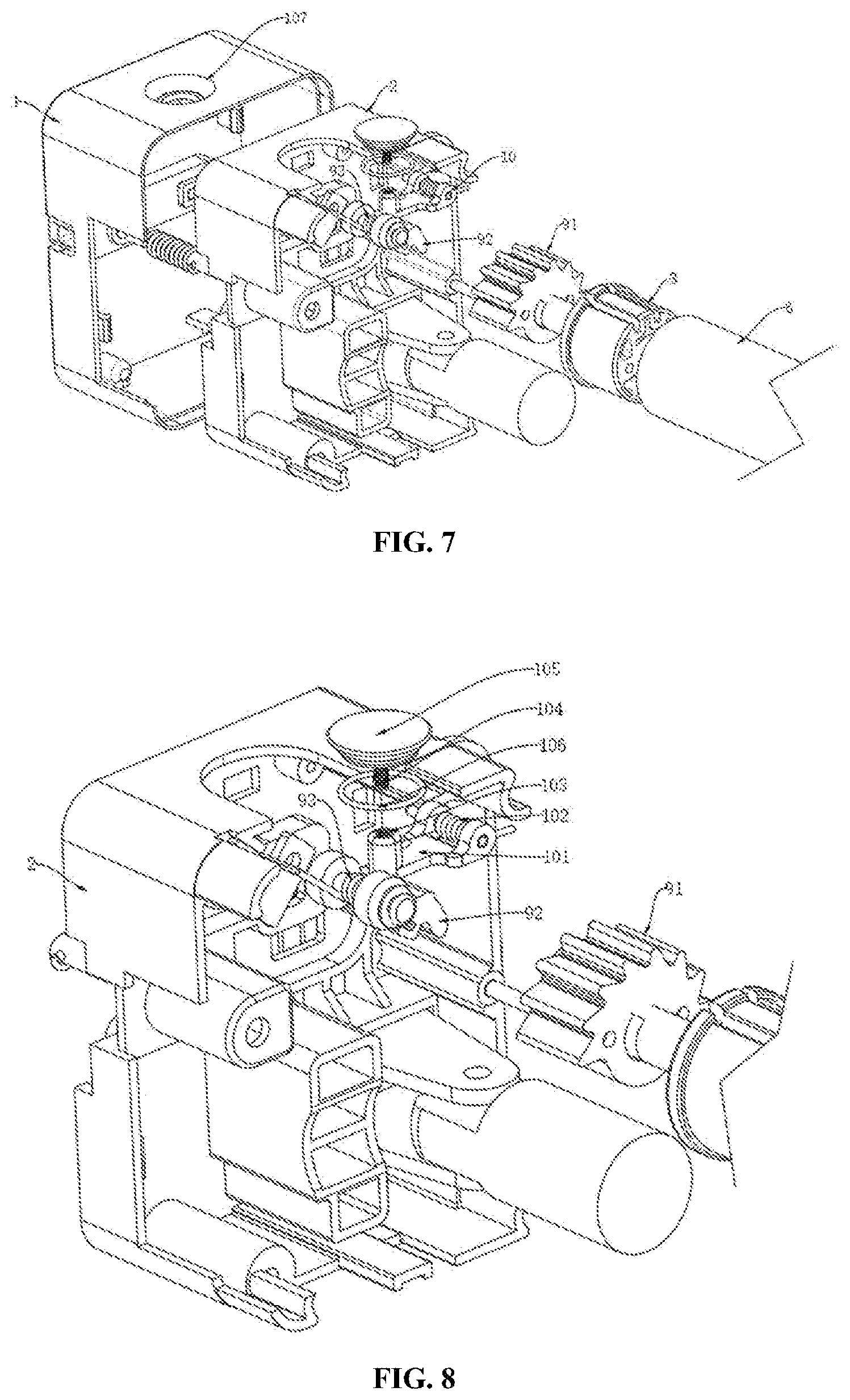 Patent US12305402 Figure 4 – Wind in and wind out structure of awning and application thereof