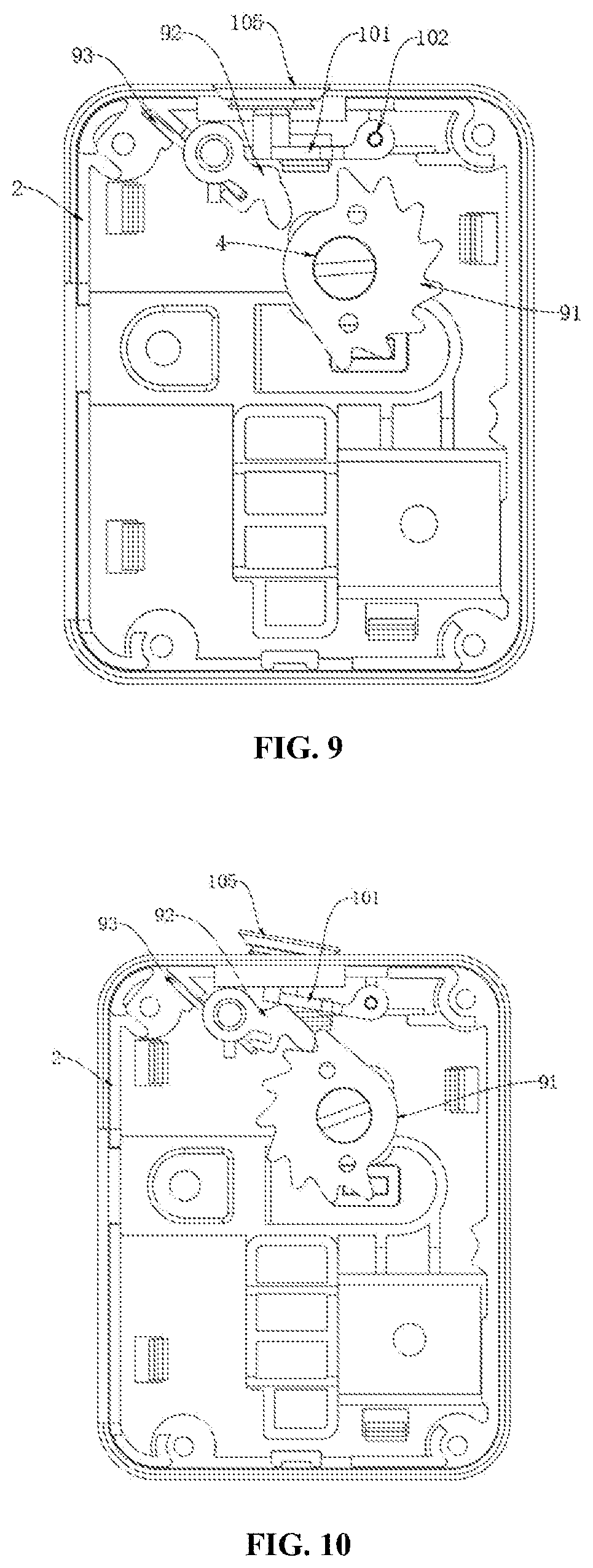 Patent US12305402 Figure 5 – Wind in and wind out structure of awning and application thereof