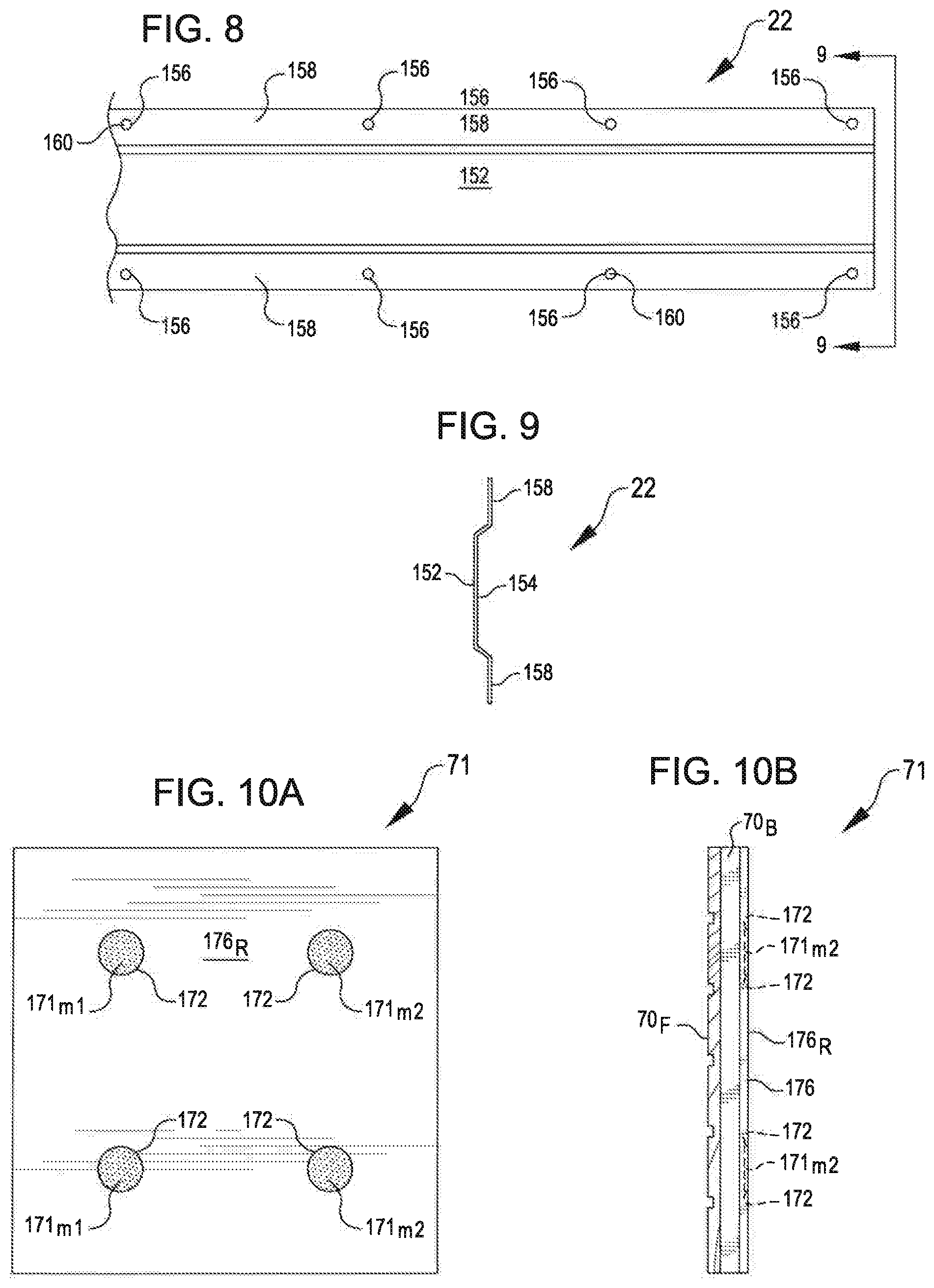 Patent US12305405 Figure 8 – Remountable magnetic panel system