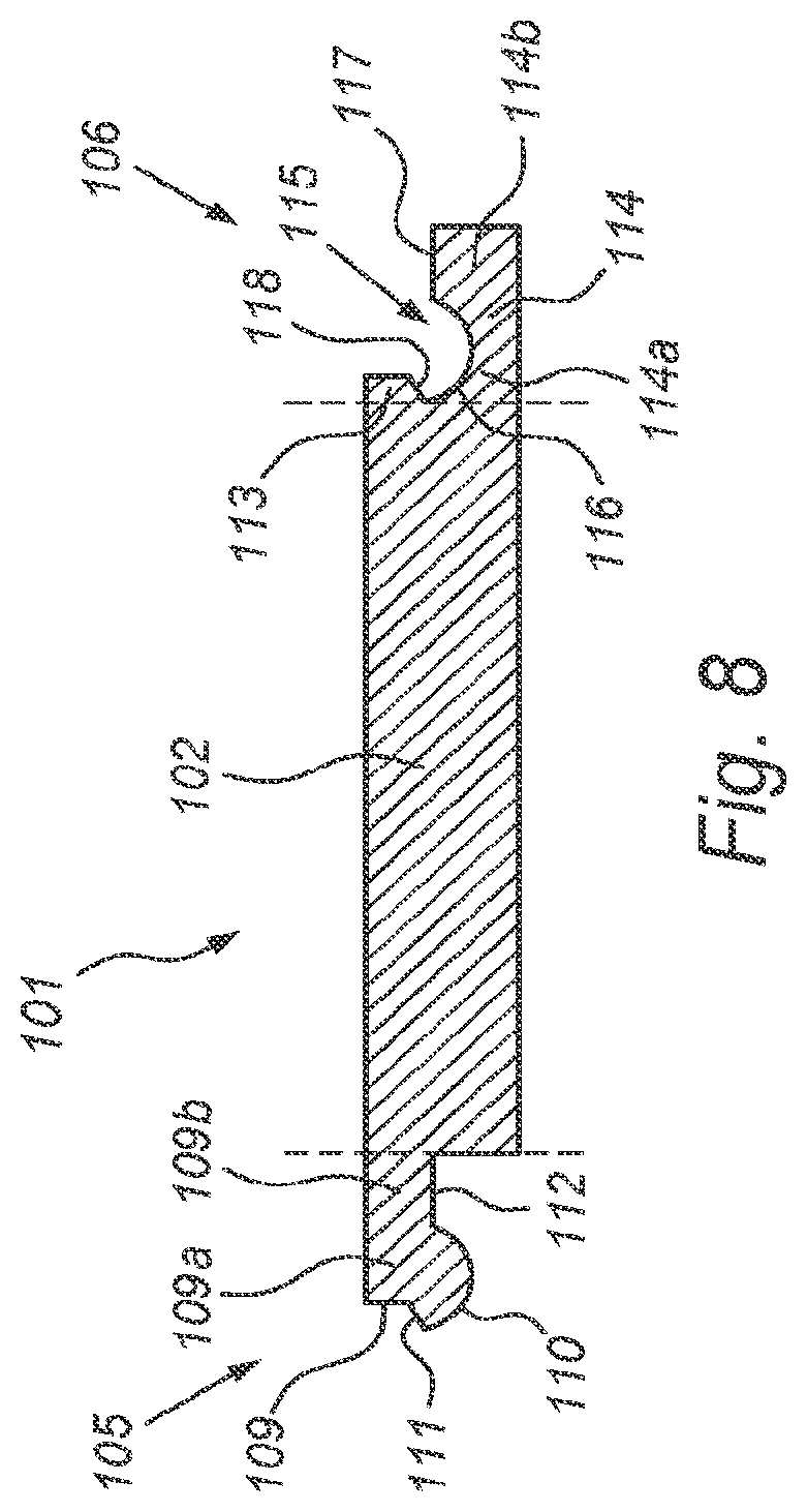 Patent US12305406 Figure 6 – Area covering element
