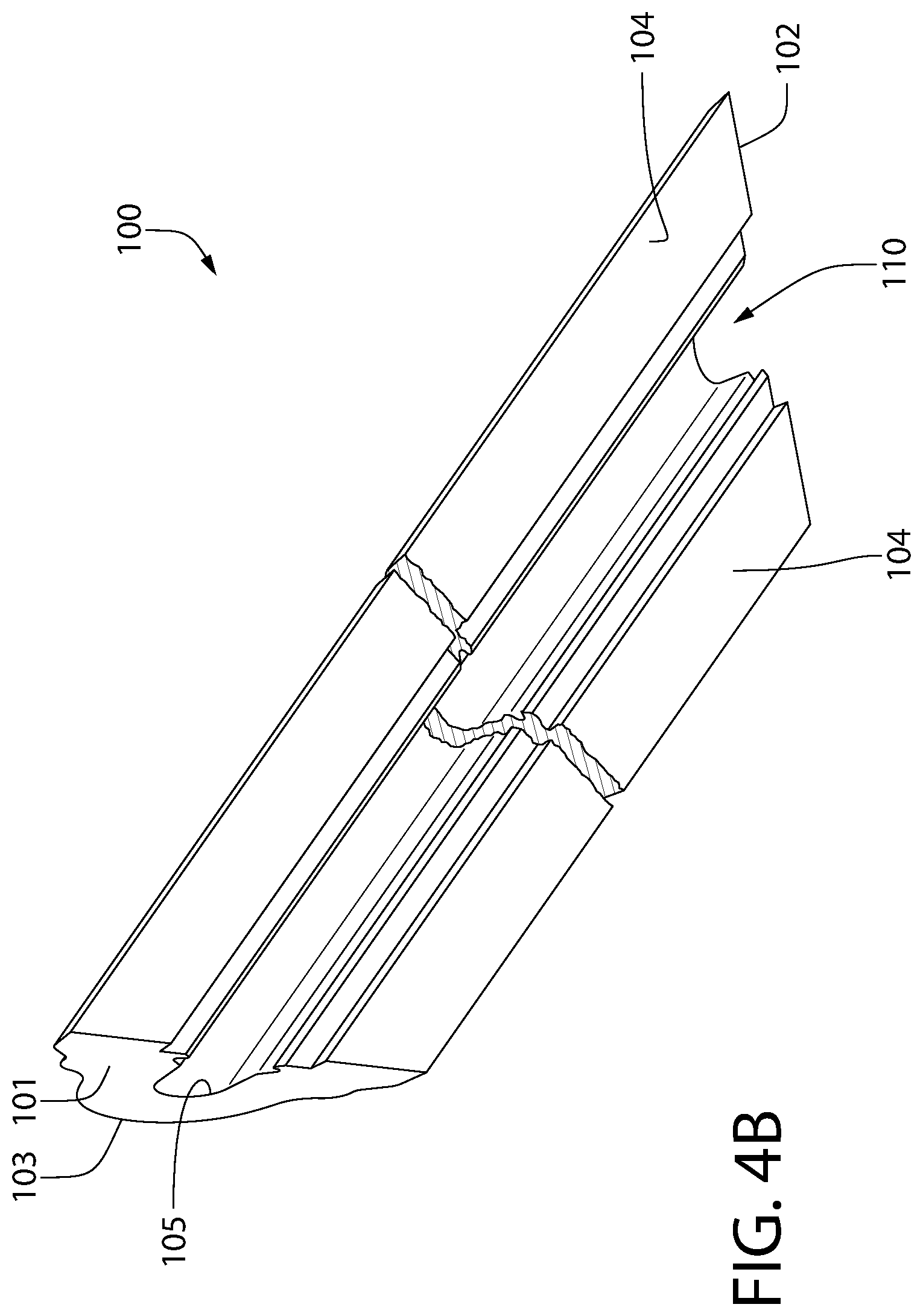 Patent US12305407 Figure 5 – Decorative moulding assembly and method of manufacturing and assembling the same