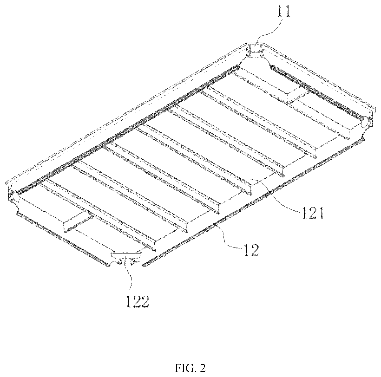 Patent US12305409 Figure 2 – Deck building formwork convenient for safe and efficient assembly and disassembly