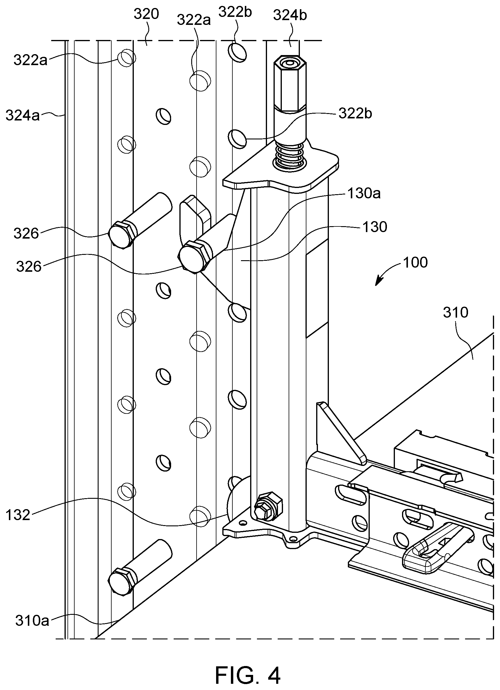 Patent US12305410 Figure 4 – Striking element and method