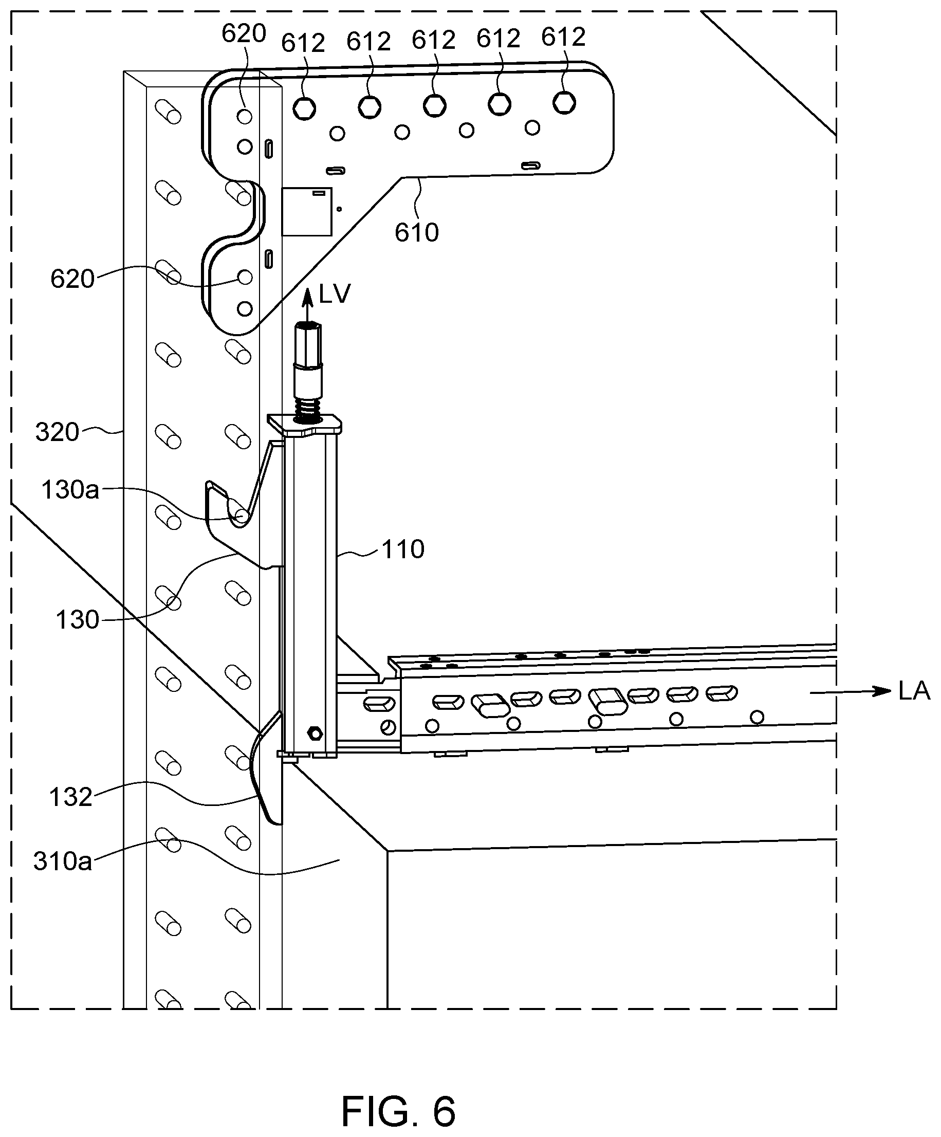 Patent US12305410 Figure 6 – Striking element and method