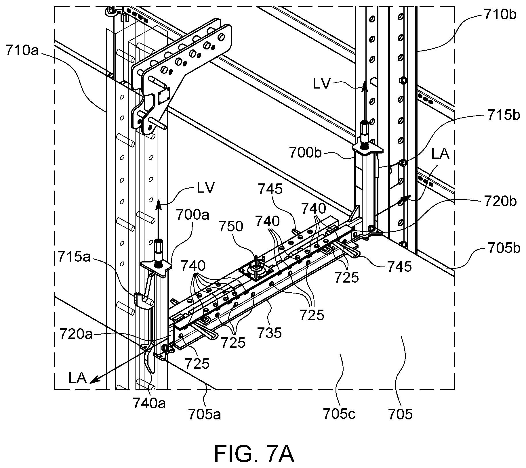 Patent US12305410 Figure 7 – Striking element and method