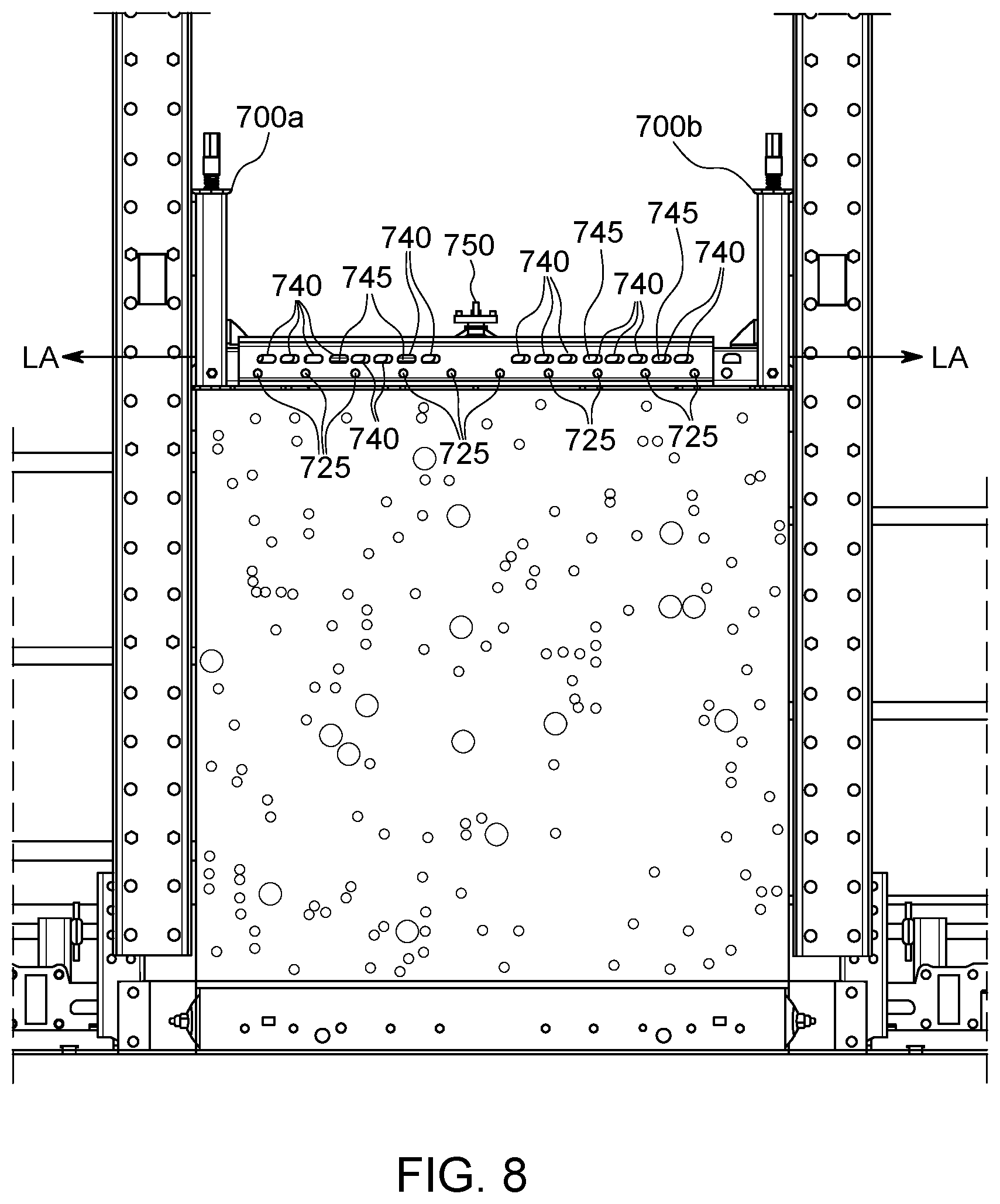 Patent US12305410 Figure 9 – Striking element and method