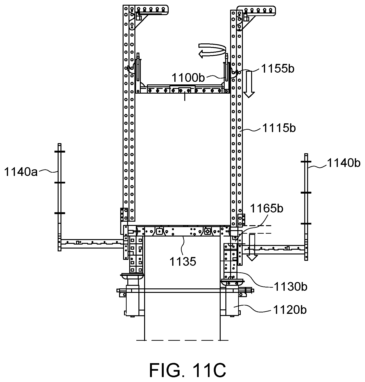 Patent US12305410 Figure 14 – Striking element and method