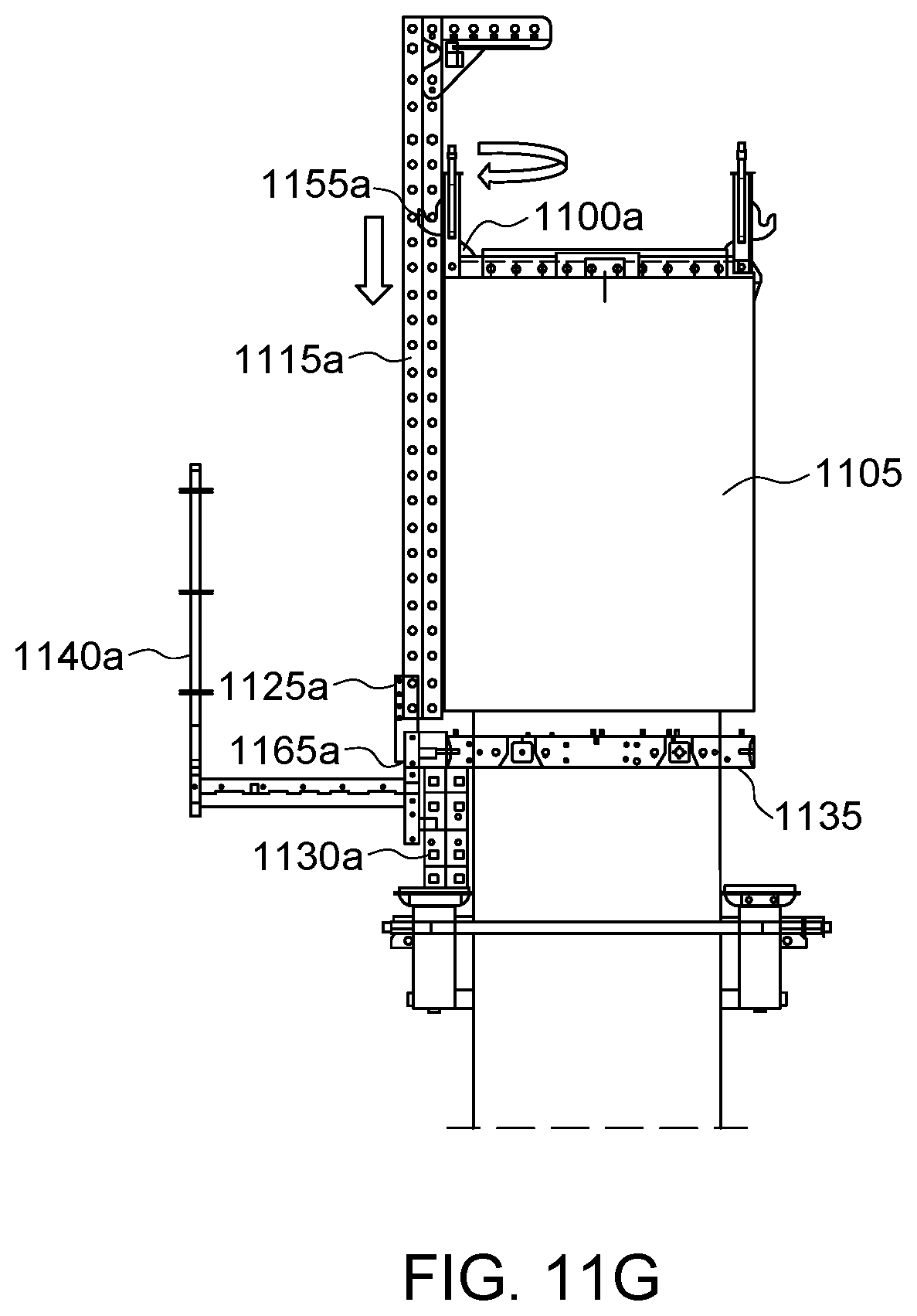 Patent US12305410 Figure 18 – Striking element and method