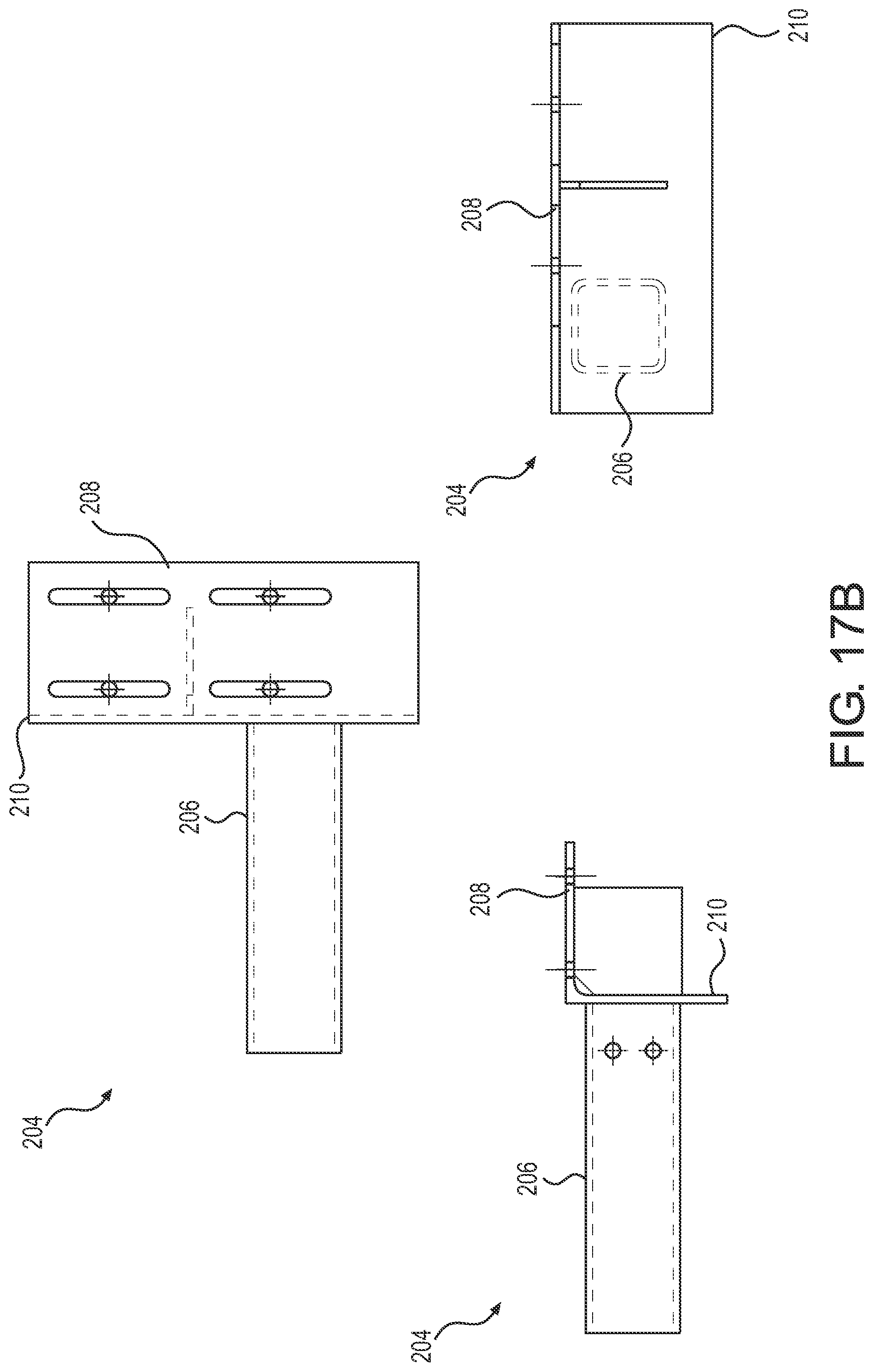 Patent US12305411 Figure 20 – System for accessing and/or allowing safe movement on a unit mounted on a structural support