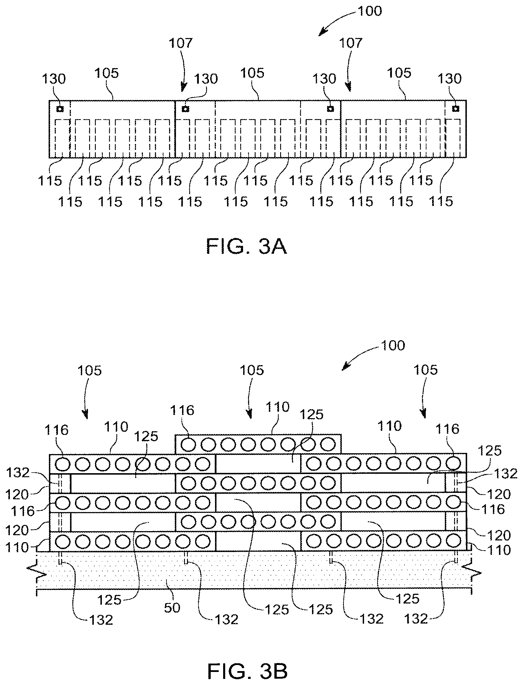 Patent US12305412 Figure 3 – Monolithic columbarium unit