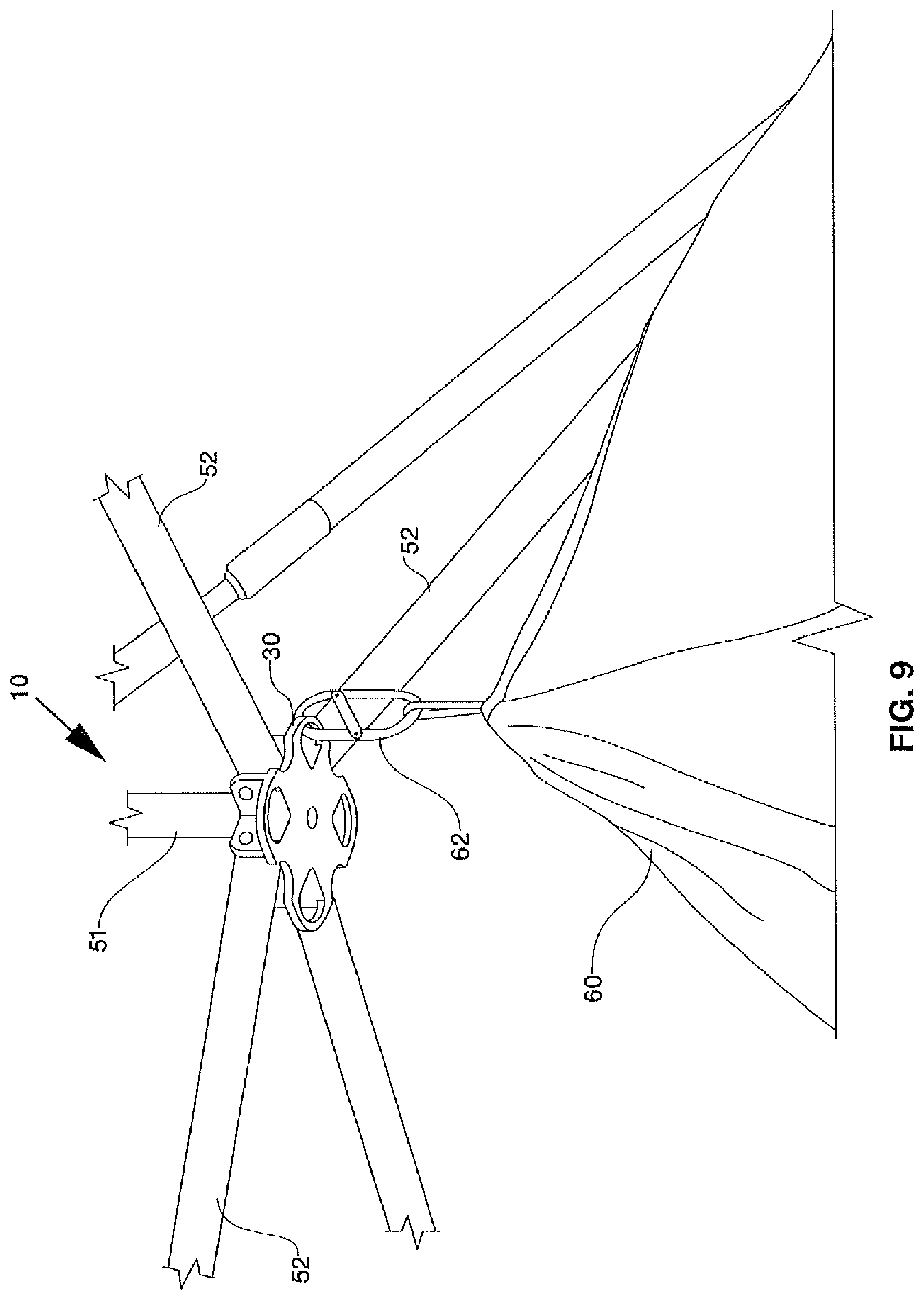Patent US12305413 Figure 9 – Shelter and hub system