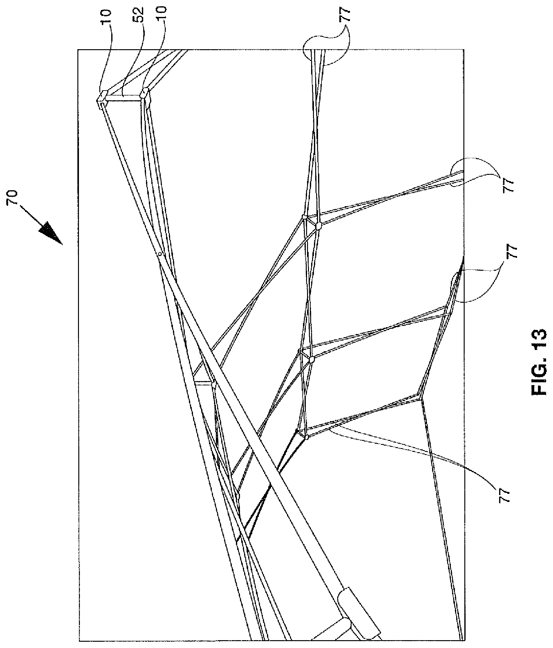 Patent US12305413 Figure 13 – Shelter and hub system