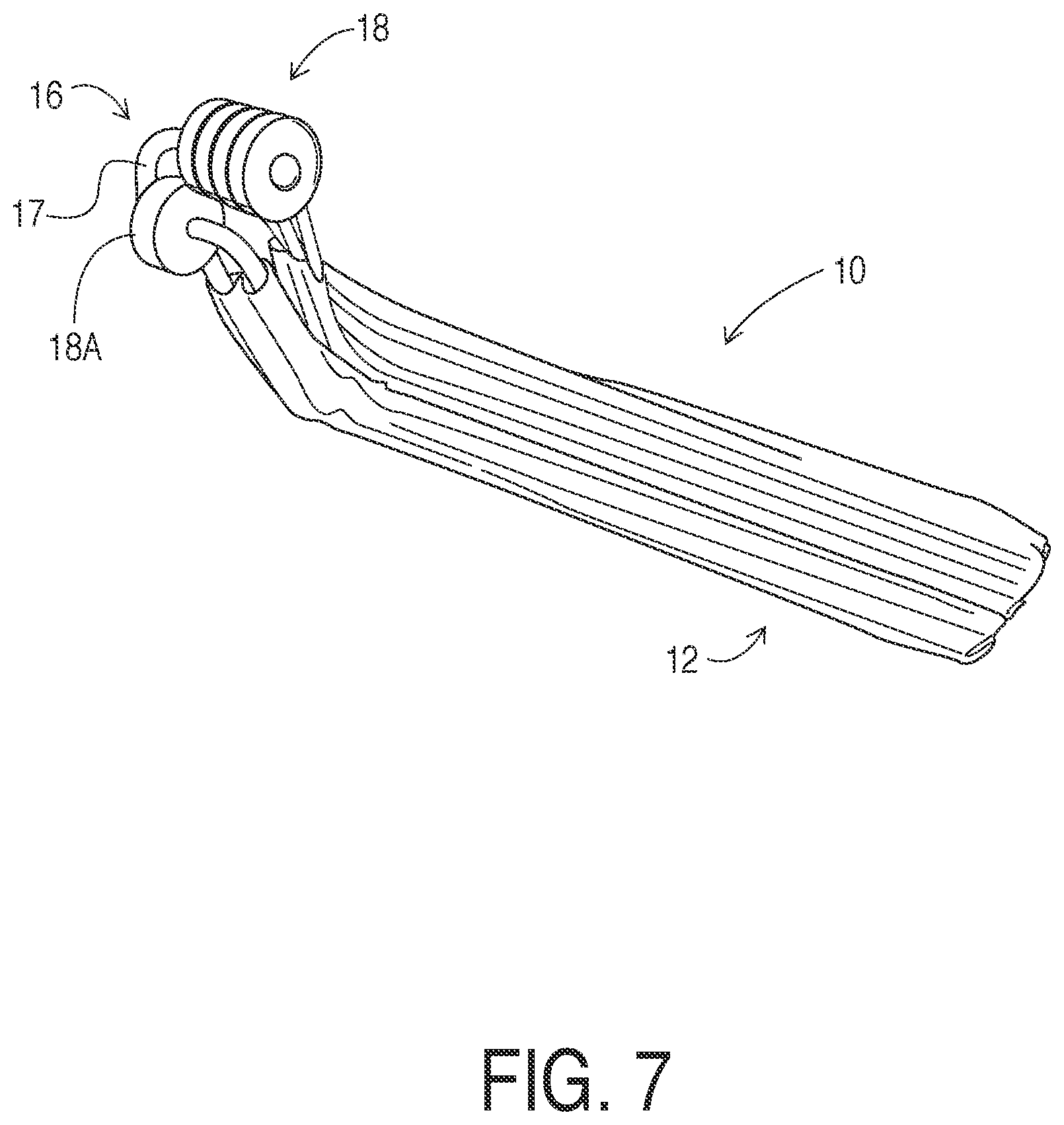 Patent US12305415 Figure 7 – Portable barrier