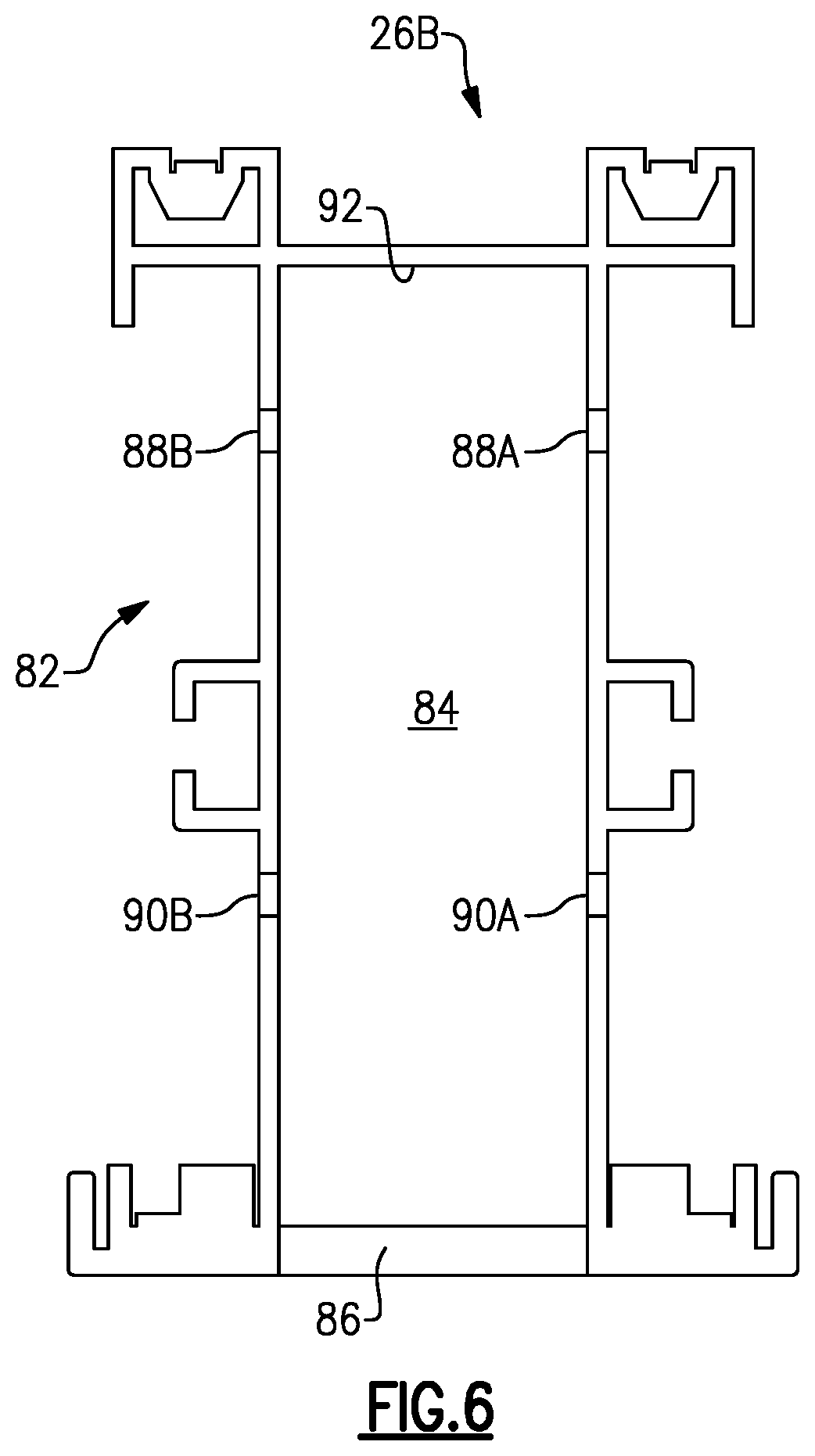 Patent US12305417 Figure 5 – Bracket assembly configured to support beams relative to orchestra pit fillers or stage extensions