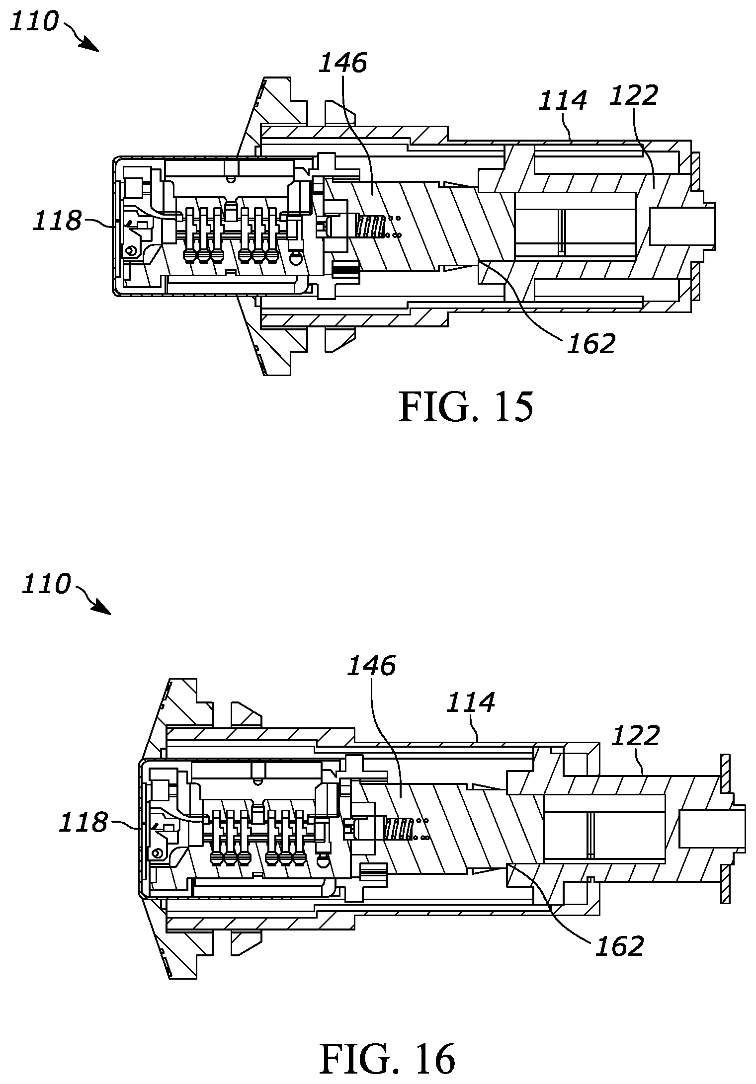 Patent US12305421 Figure 8 – Push button lock