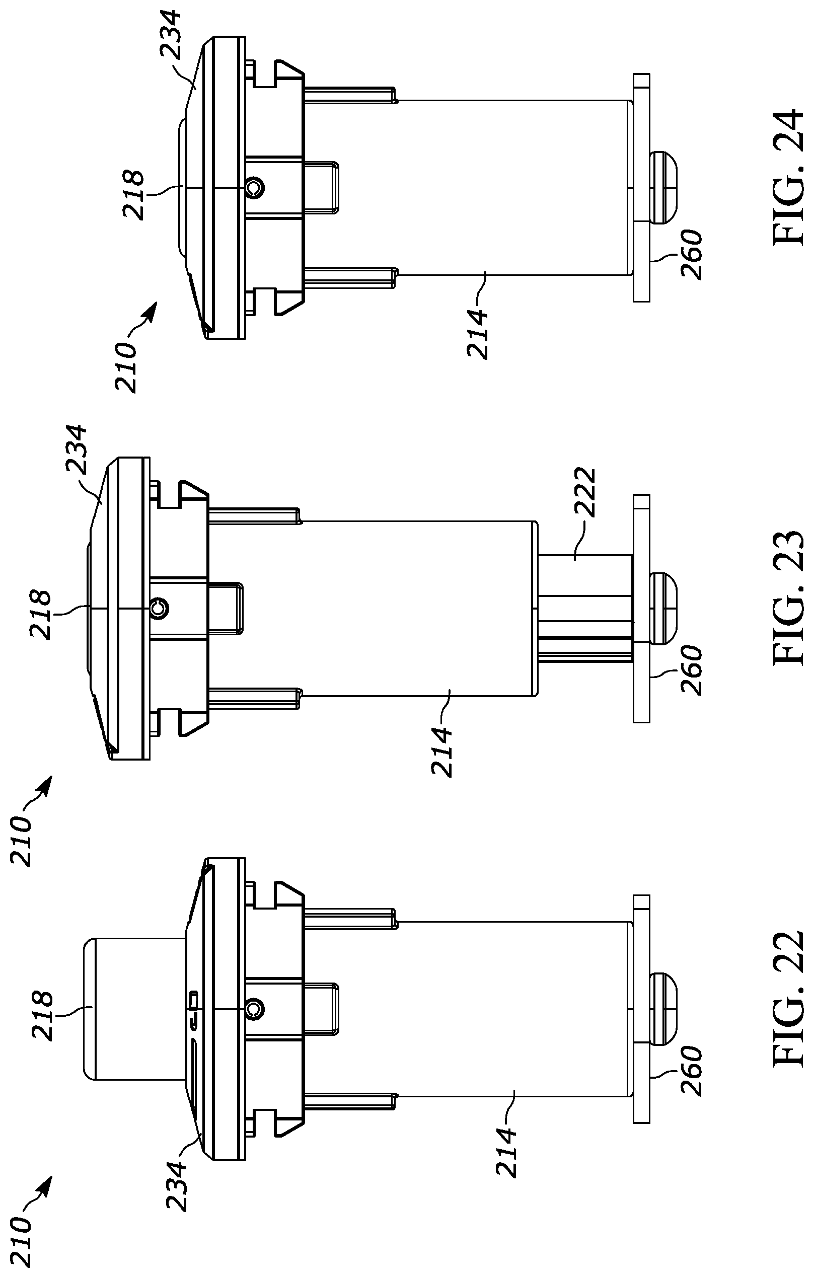 Patent US12305421 Figure 12 – Push button lock