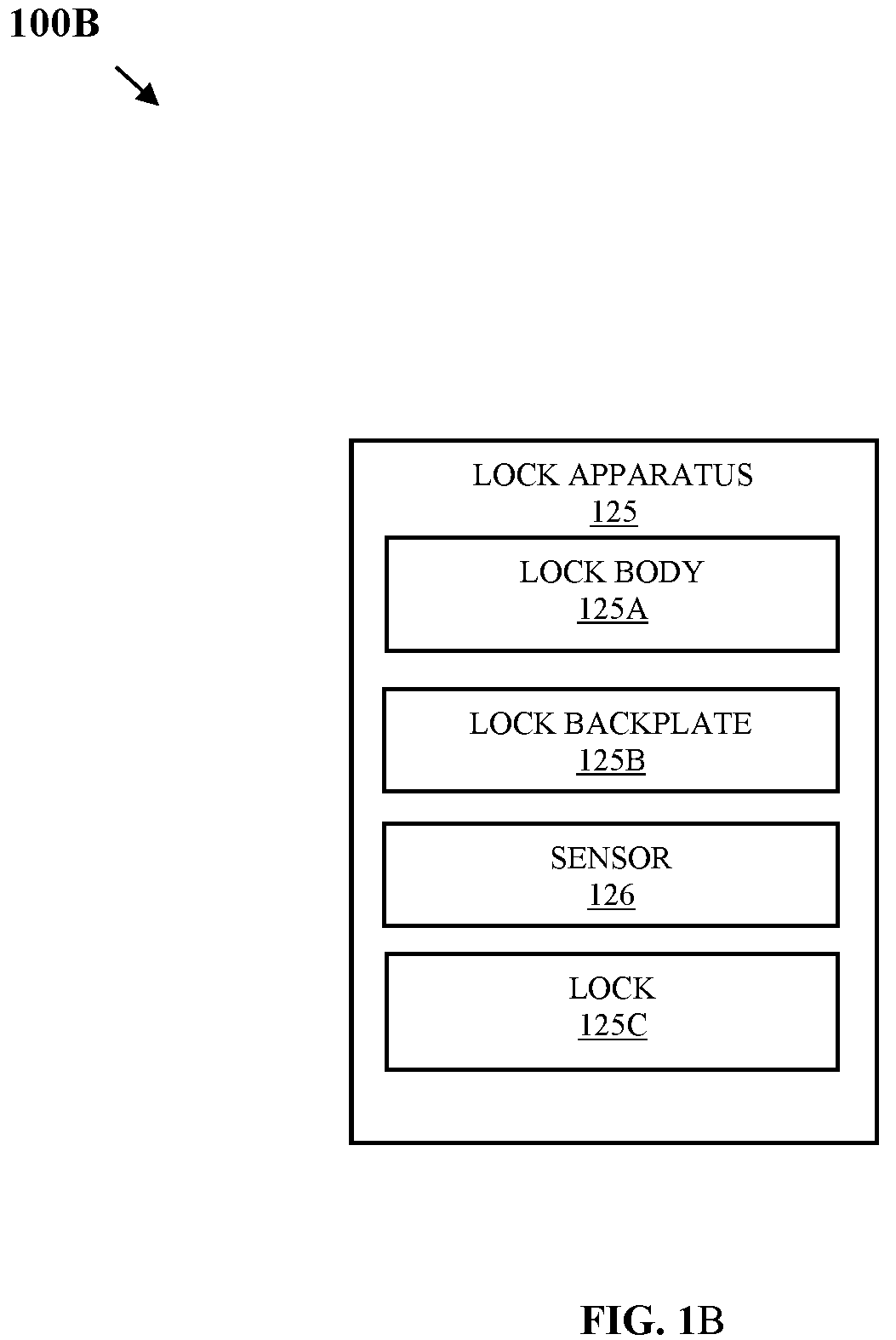 Patent US12305422 Figure 2 – Lock with tamper-evident security