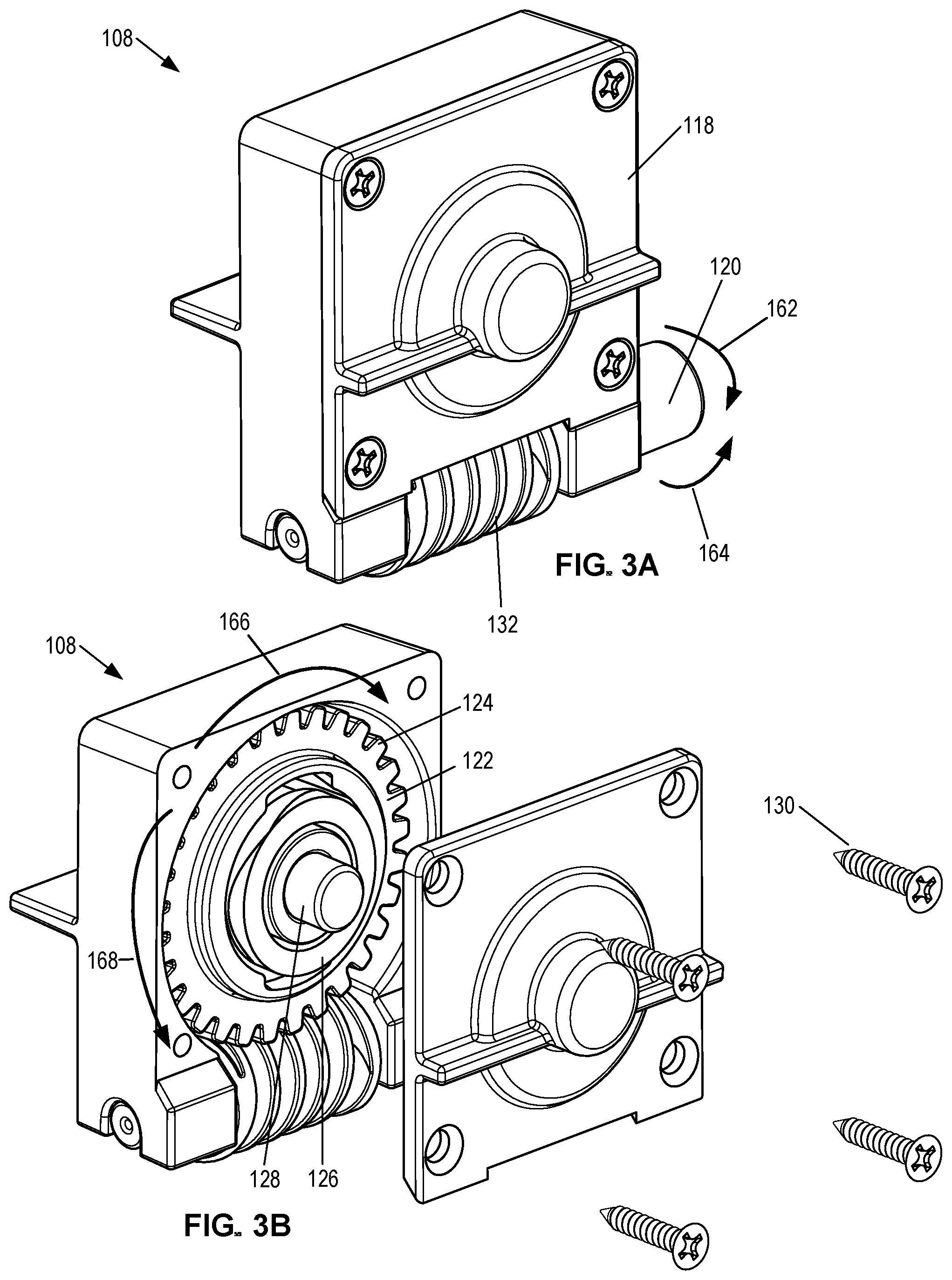 Patent US12305423 Figure 3 – Locking device