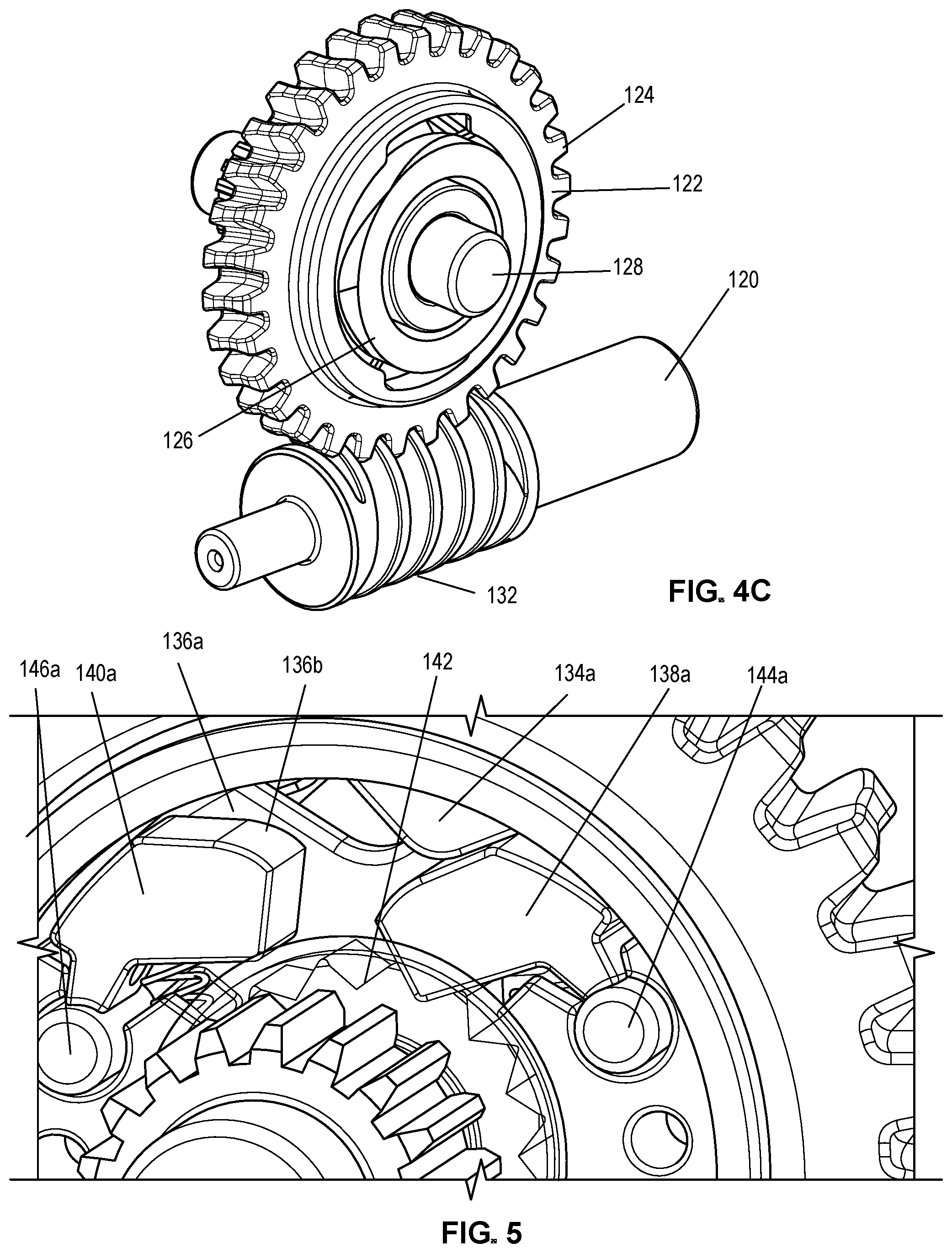 Patent US12305423 Figure 5 – Locking device