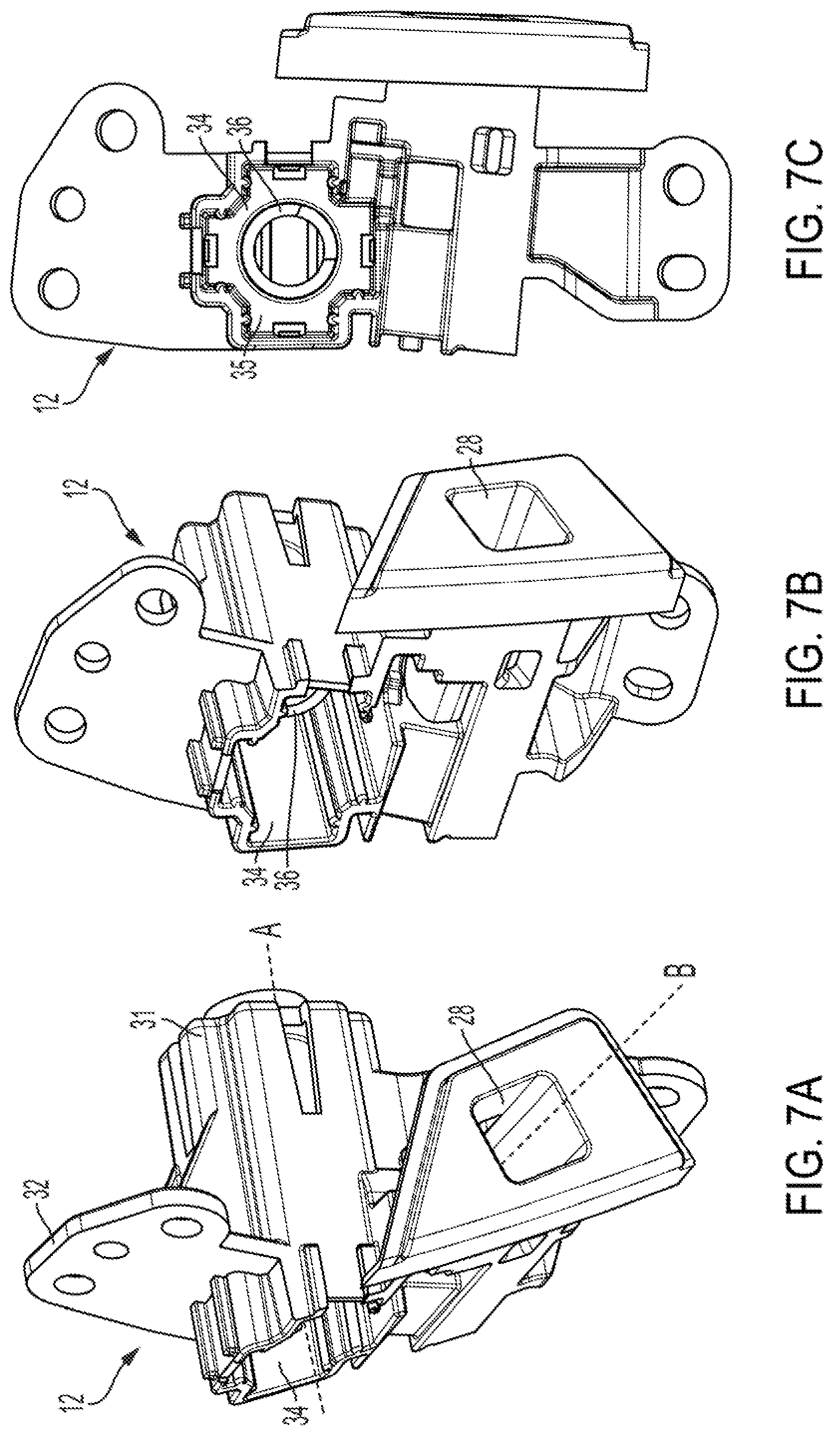 Patent US12305424 Figure 9 – Electronic lock