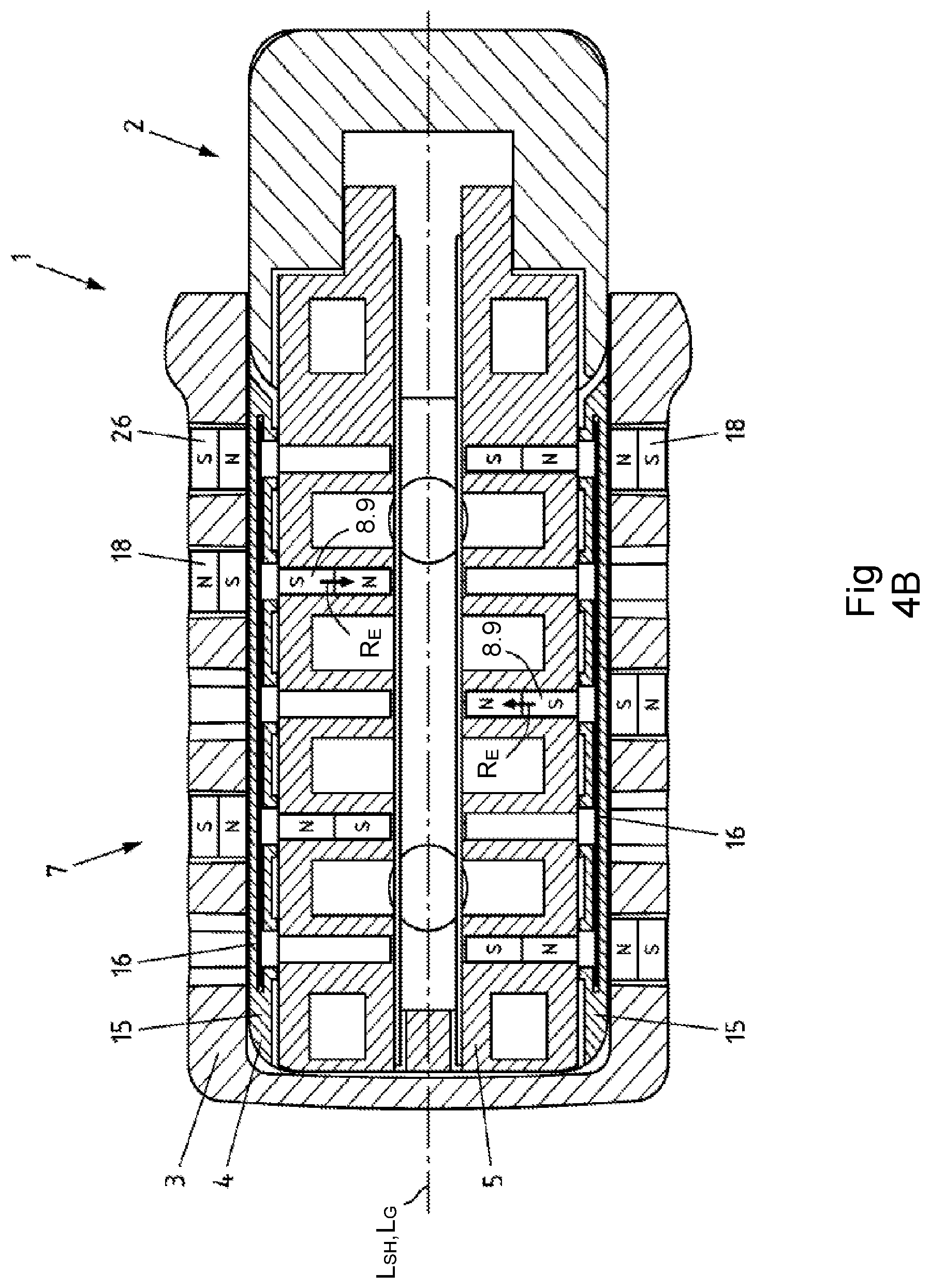 Patent US12305425 Figure 7 – Swivel lever device and system for actuating a closure apparatus of an access control device