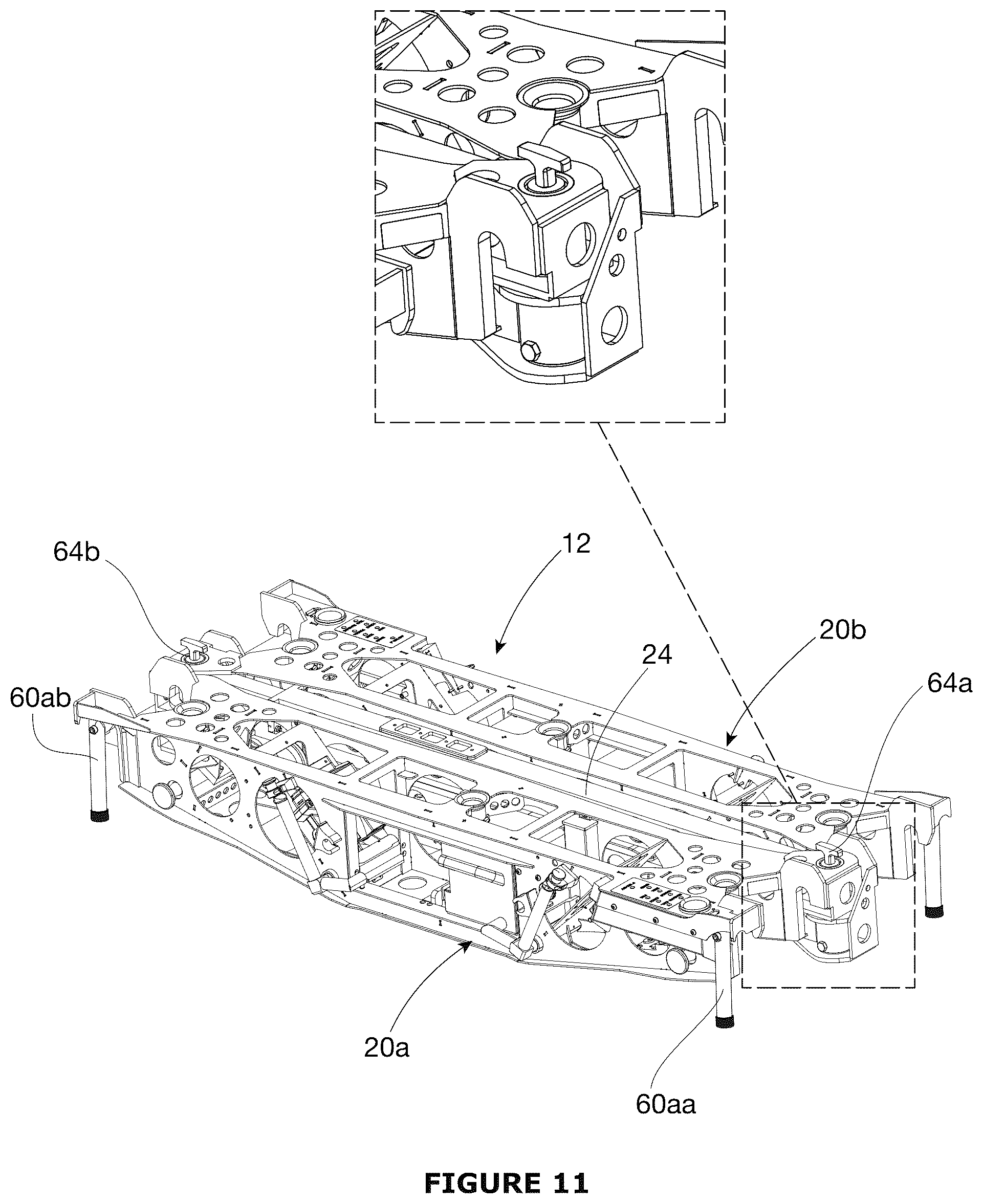 Patent US12305427 Figure 14 – Gate catch assembly