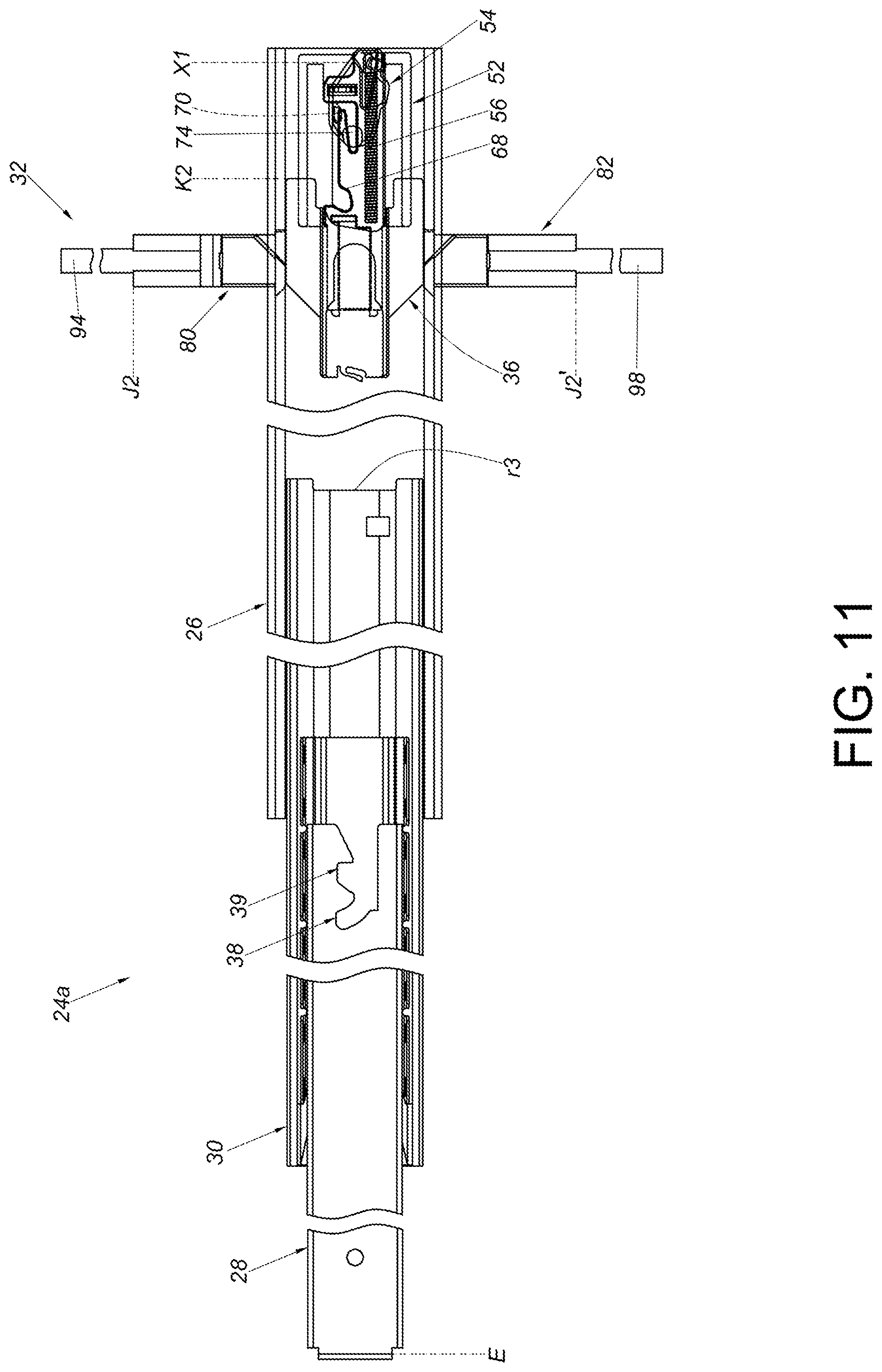 Patent US12305428 Figure 11 – Furniture assembly