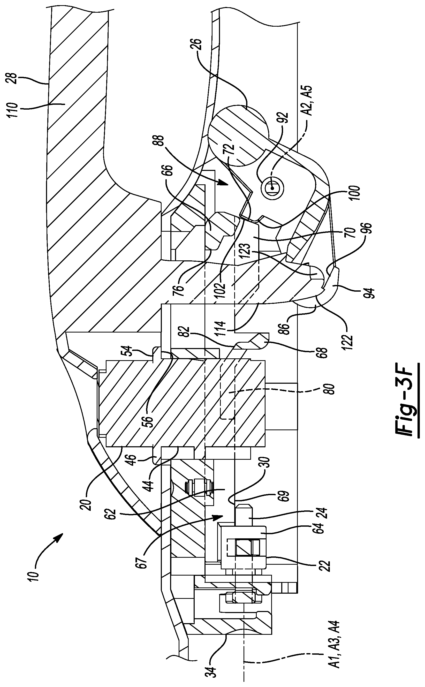 Patent US12305430 Figure 8 – Door handle assembly and related methods
