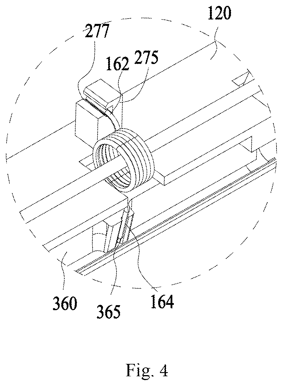 Patent US12305432 Figure 3 – Door handle assembly for vehicle