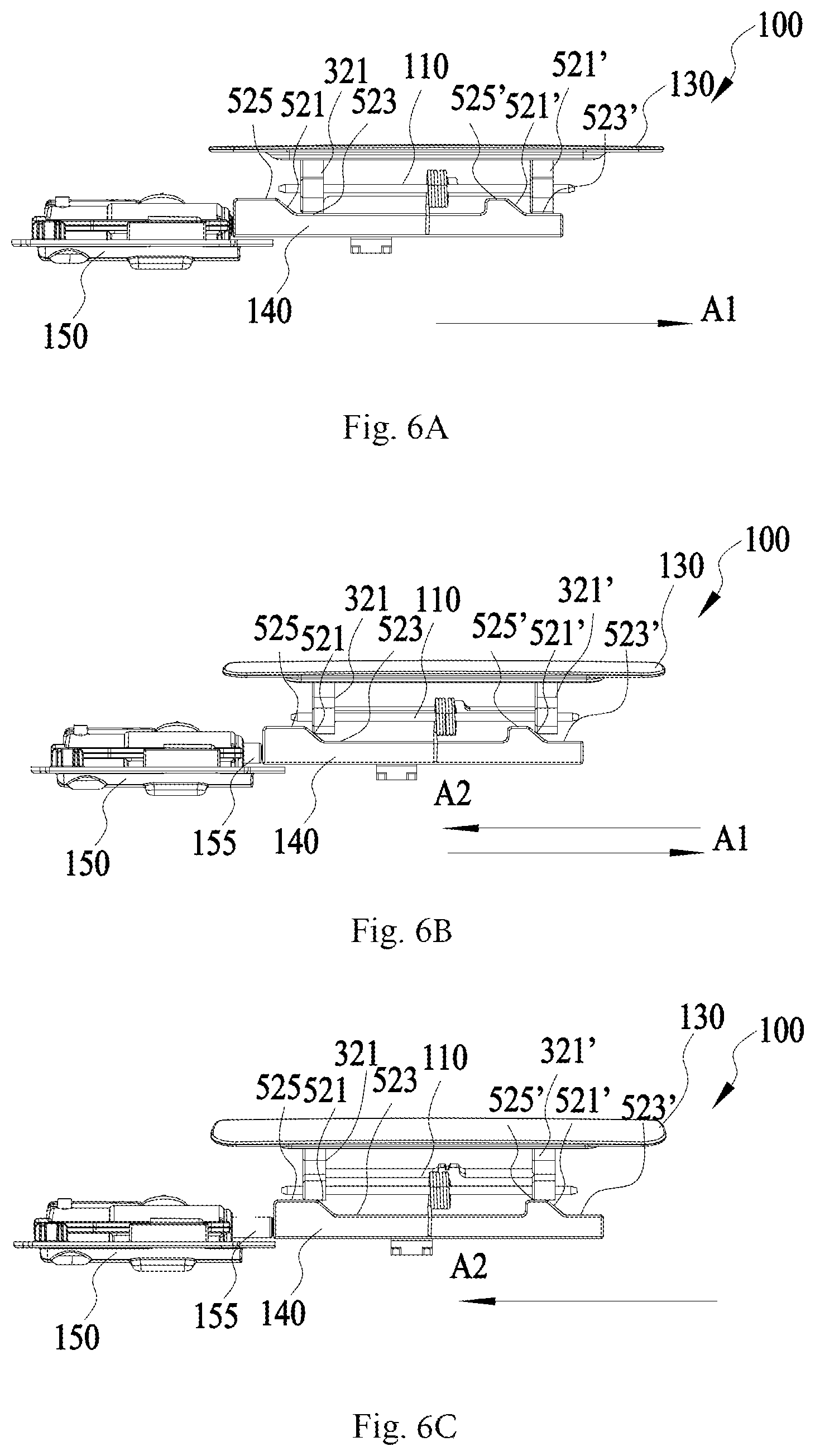 Patent US12305432 Figure 5 – Door handle assembly for vehicle