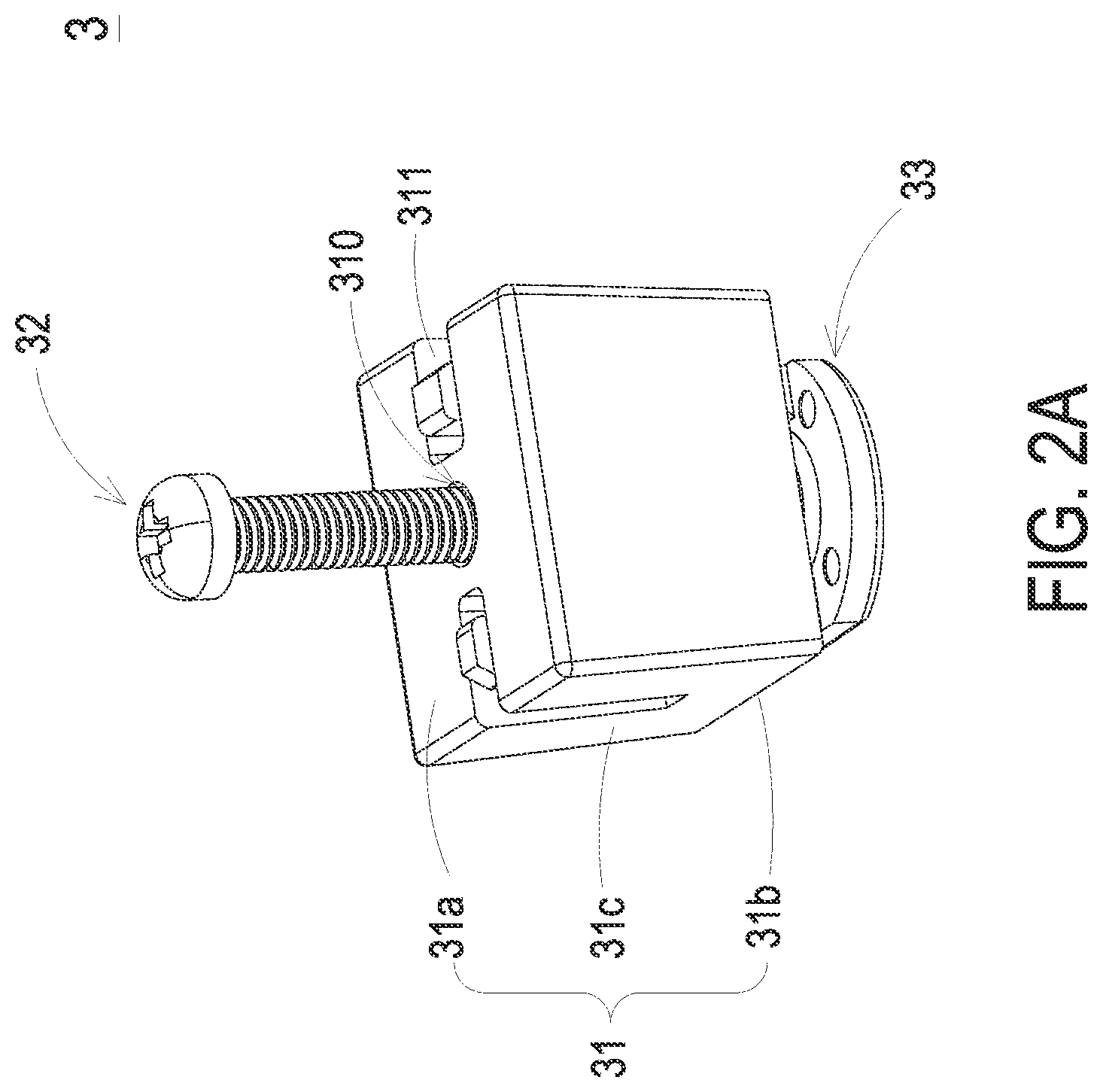 Patent US12305433 Figure 3 – Human machine interface panel and fixing device thereof
