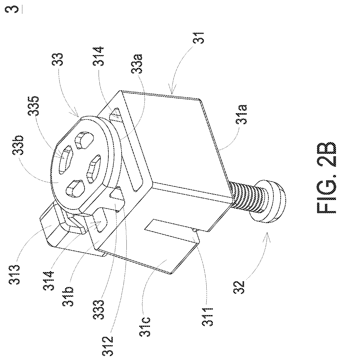 Patent US12305433 Figure 4 – Human machine interface panel and fixing device thereof