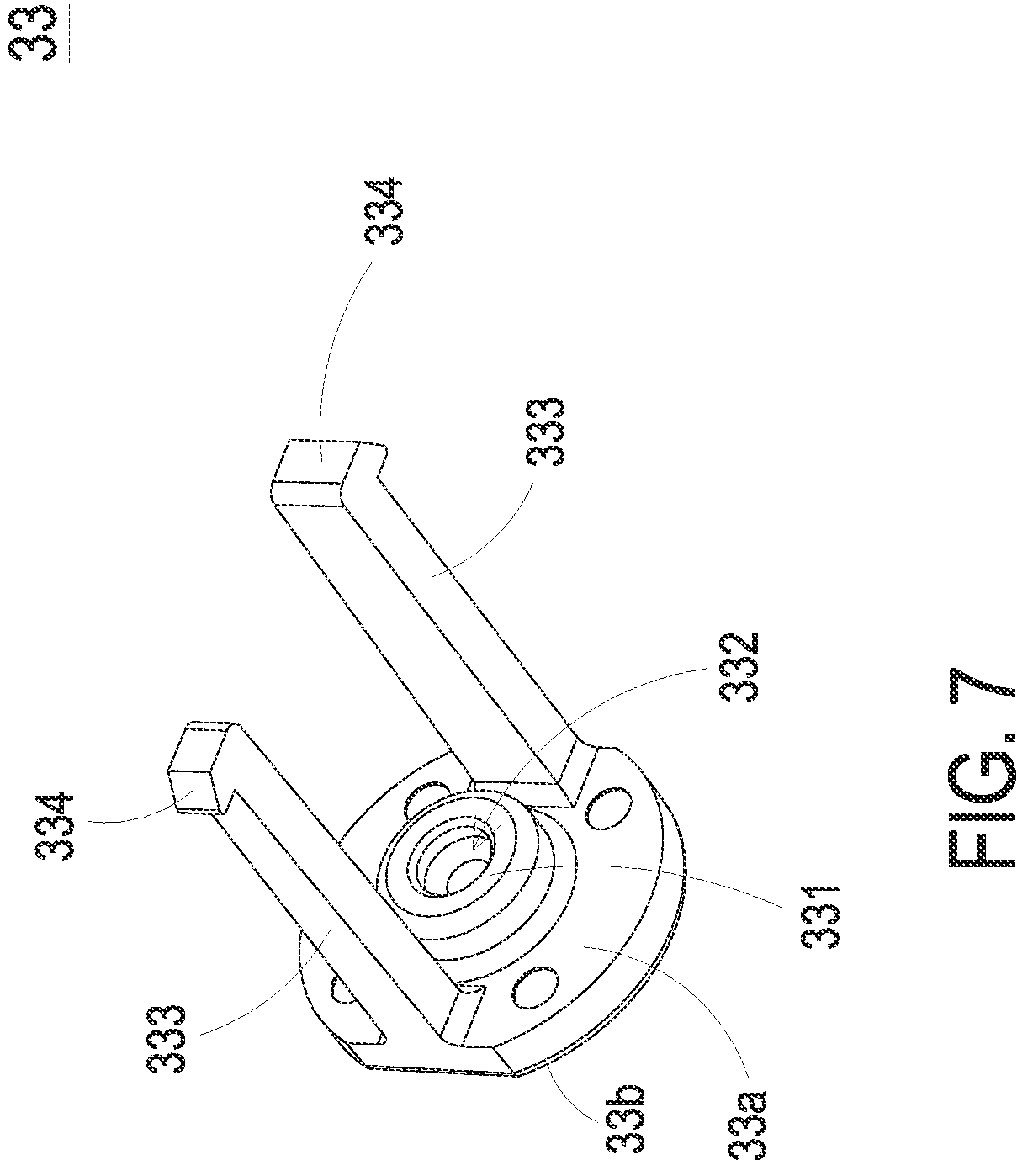 Patent US12305433 Figure 12 – Human machine interface panel and fixing device thereof