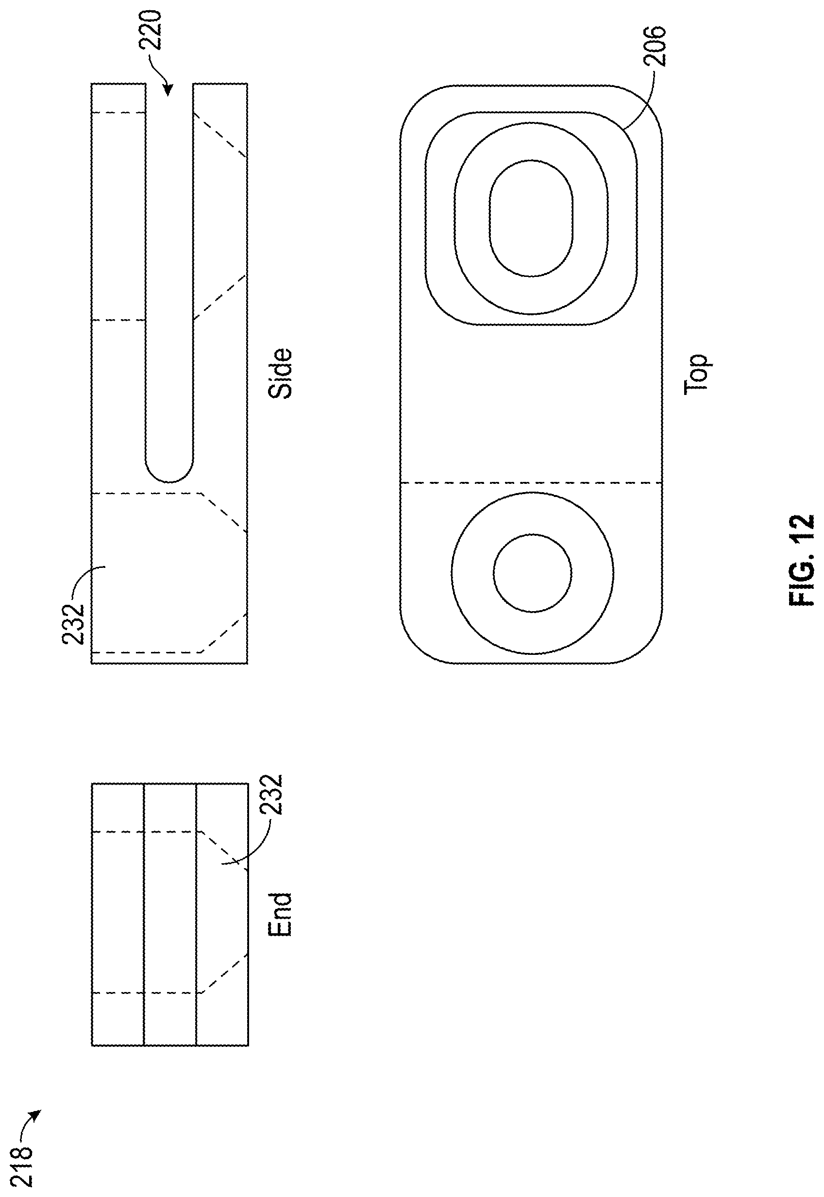 Patent US12305435 Figure 12 – Multiple axis adjustable pivot bearing assembly comprising a pivot mount block