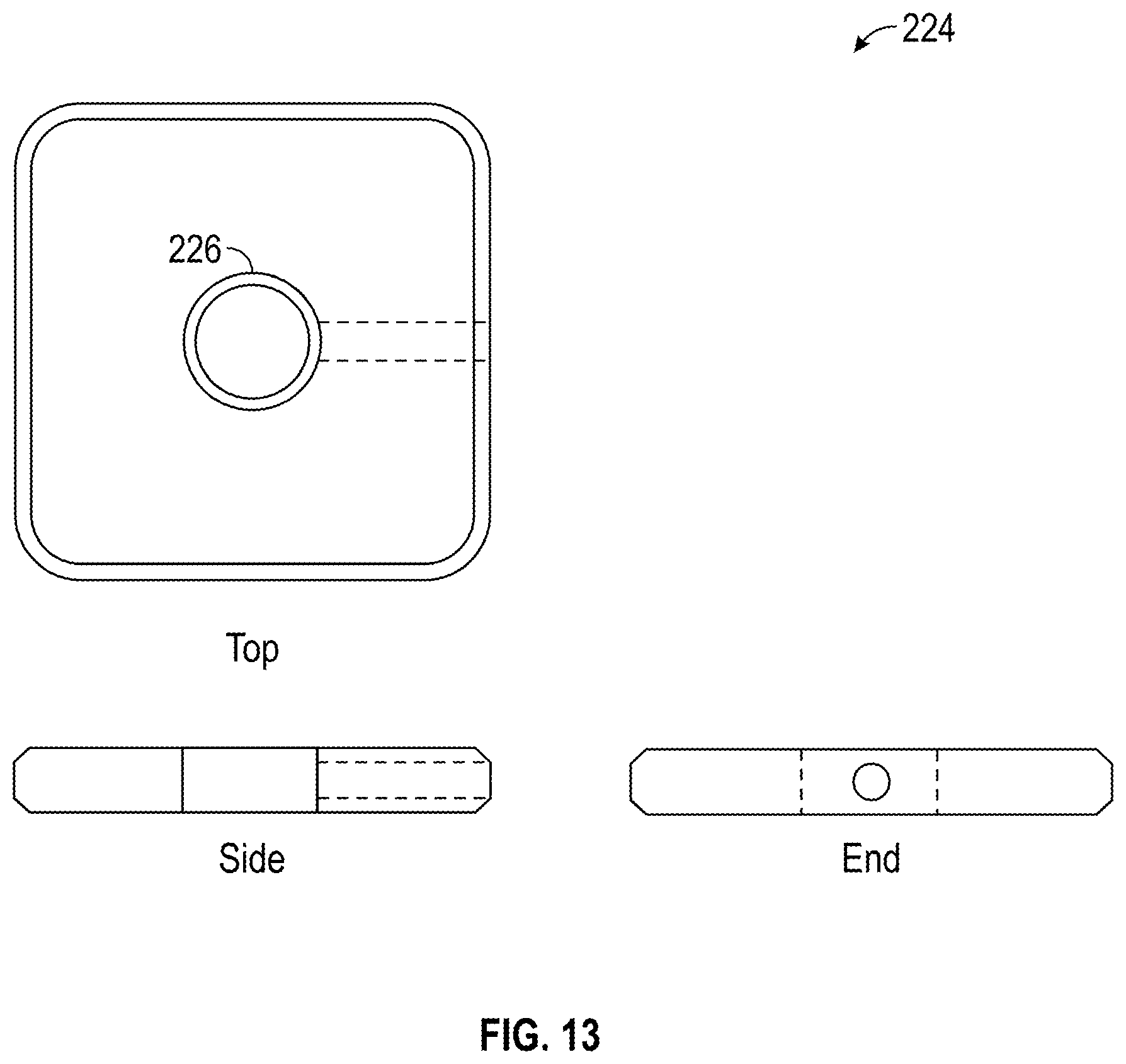 Patent US12305435 Figure 13 – Multiple axis adjustable pivot bearing assembly comprising a pivot mount block