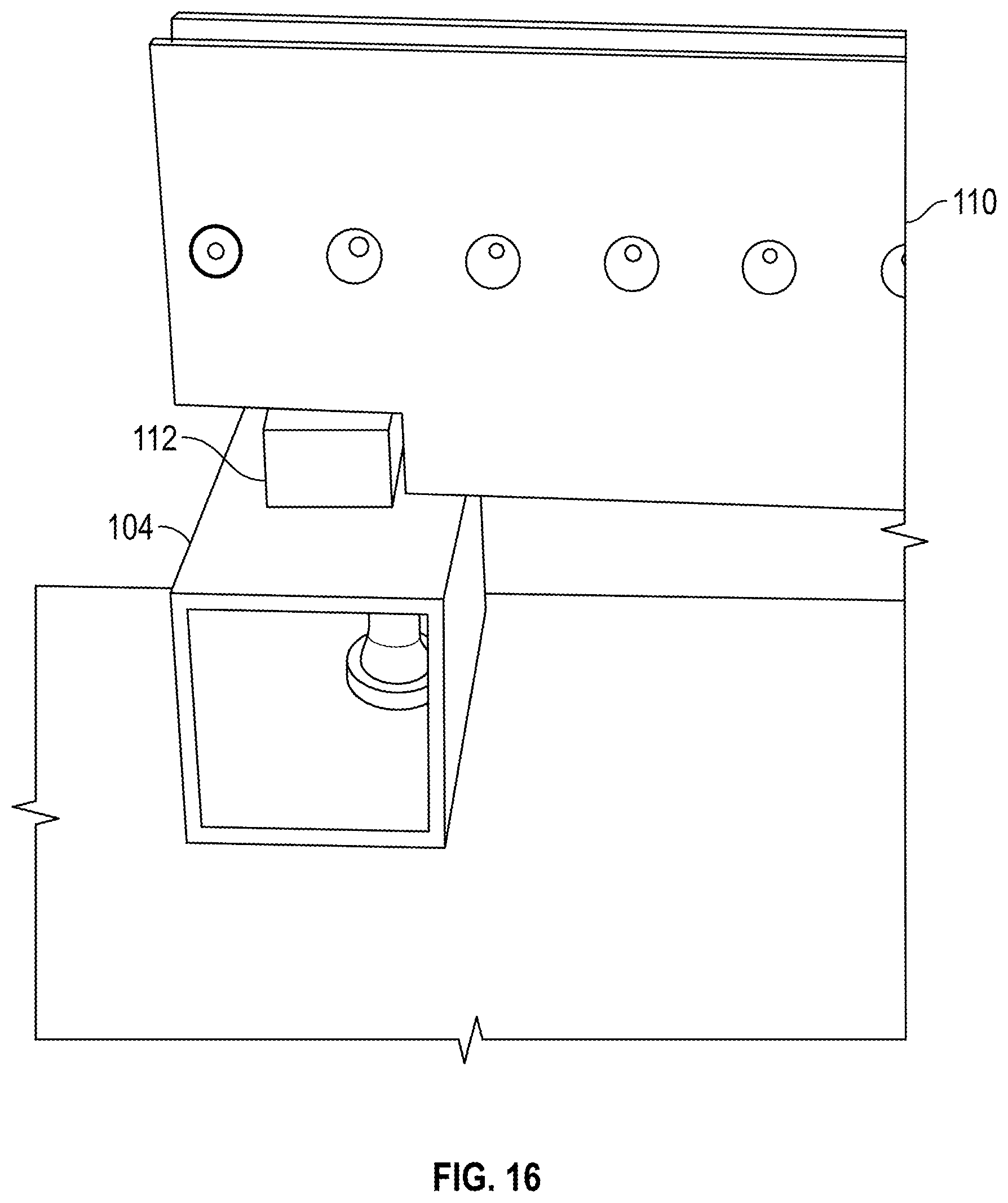 Patent US12305435 Figure 16 – Multiple axis adjustable pivot bearing assembly comprising a pivot mount block
